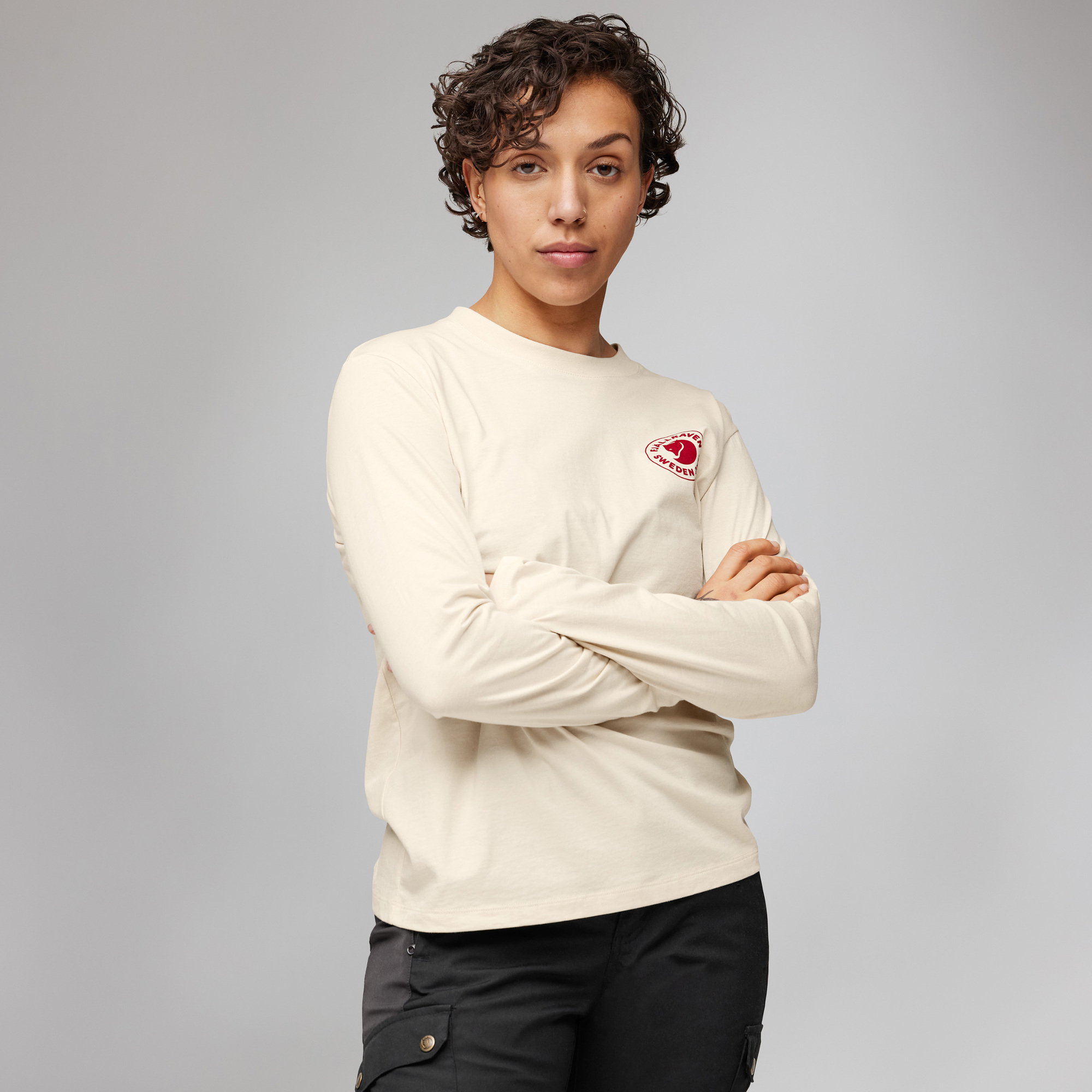 1960 Logo T-shirt LS W - Image 3