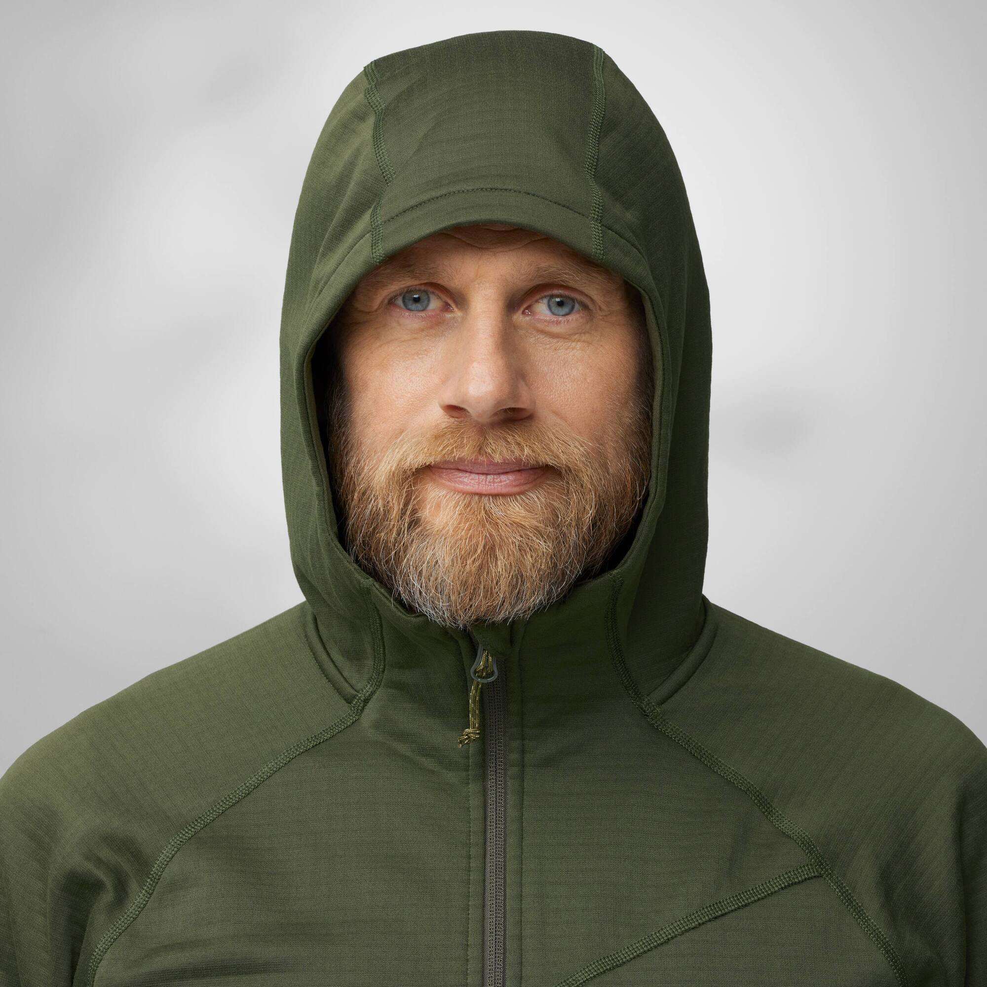 Abisko Grid Fleece Hoodie M - Image 4