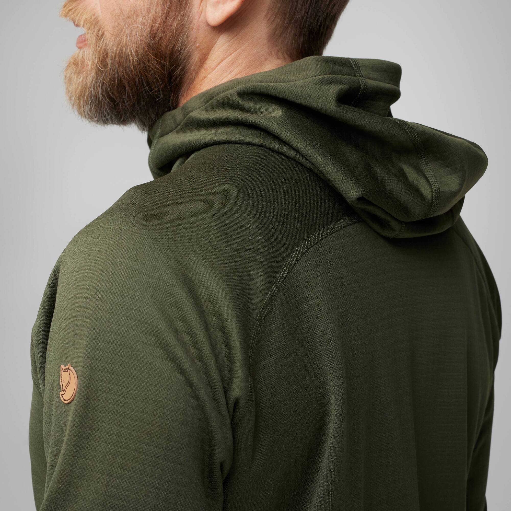 Abisko Grid Fleece Hoodie M - Image 5