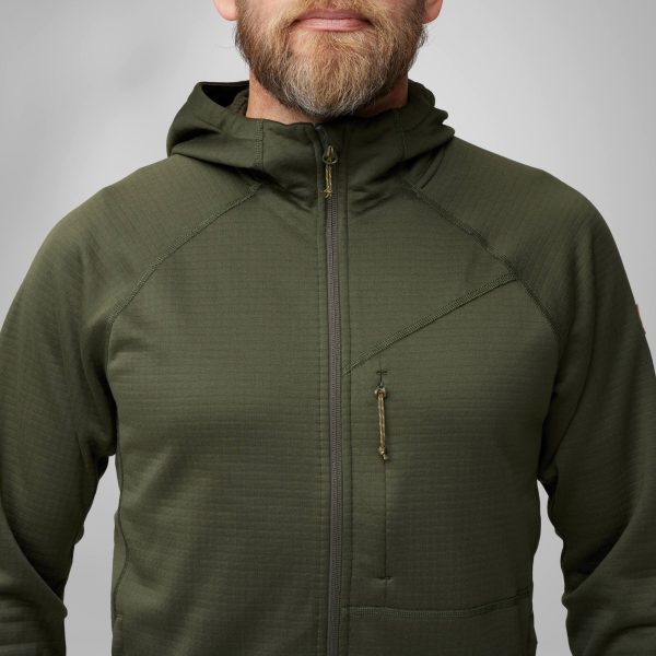 Abisko Grid Fleece Hoodie M - Image 6
