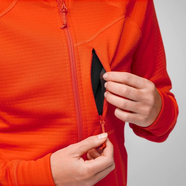 Abisko Grid Fleece Hoodie W - Image 7