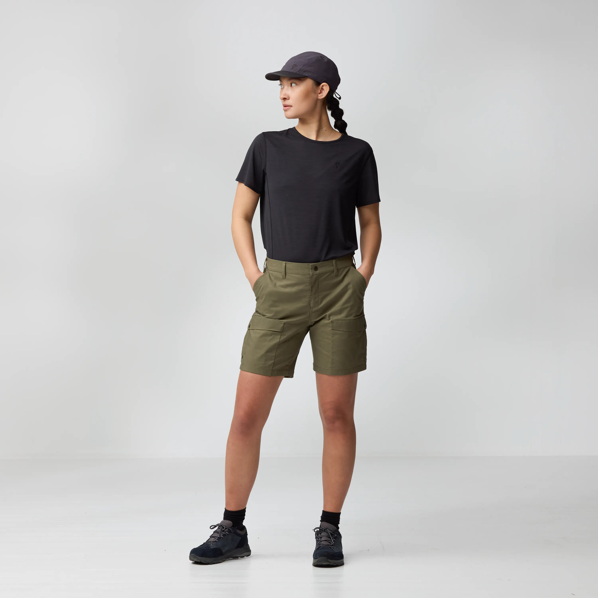 Abisko Hybrid Trail Shorts W - Image 1