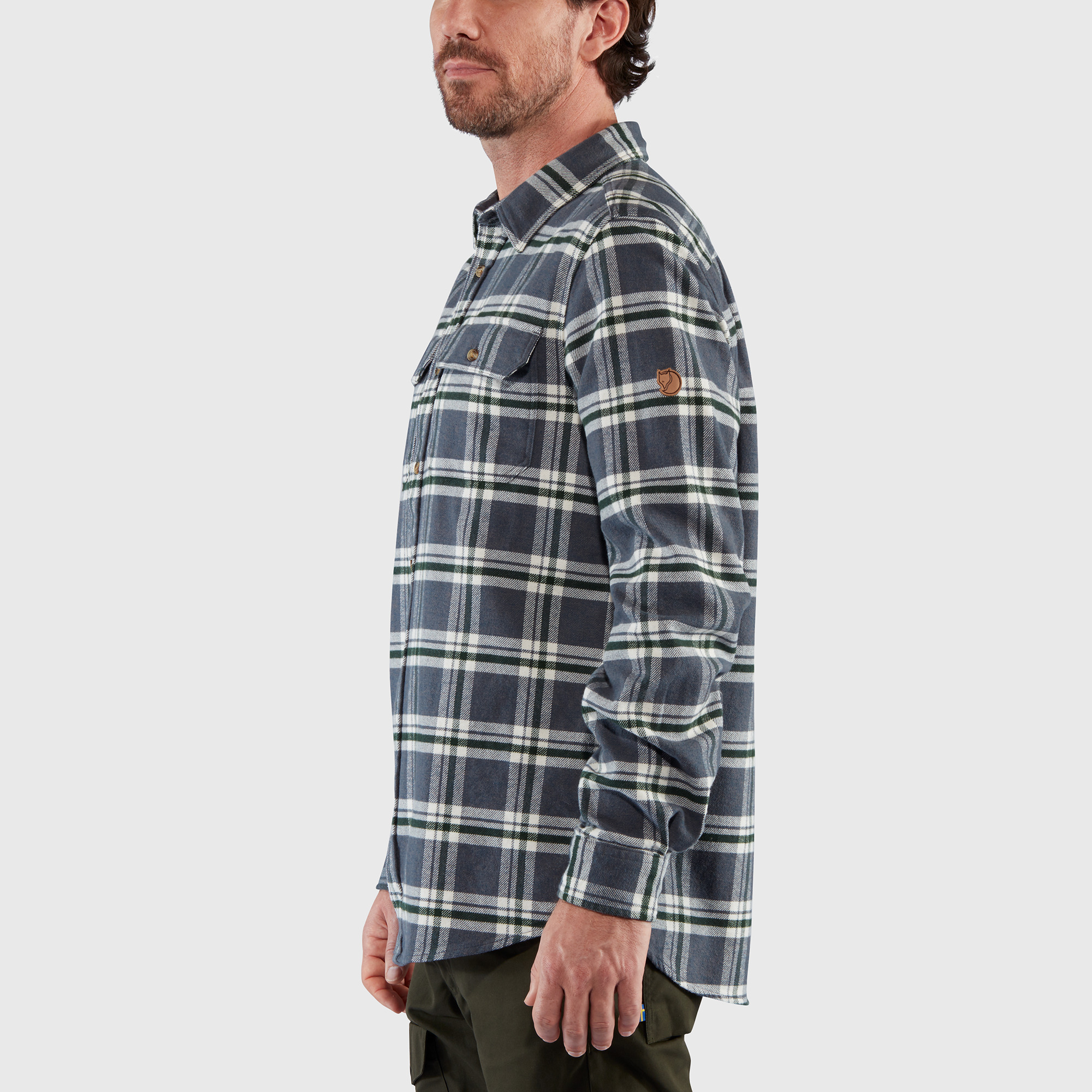 Övik Heavy Flannel Shirt M - Image 5