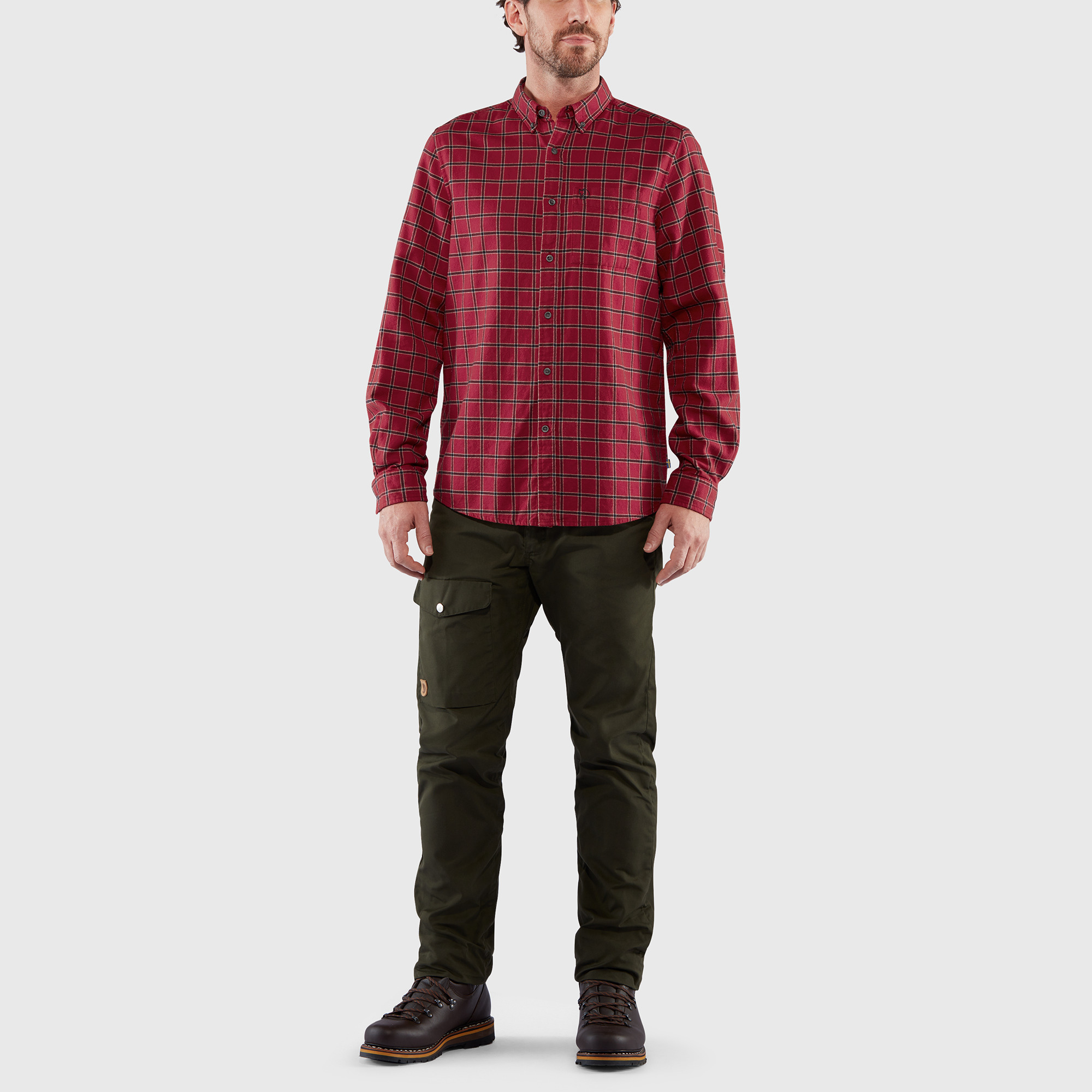 Övik Flannel Shirt M - Image 2