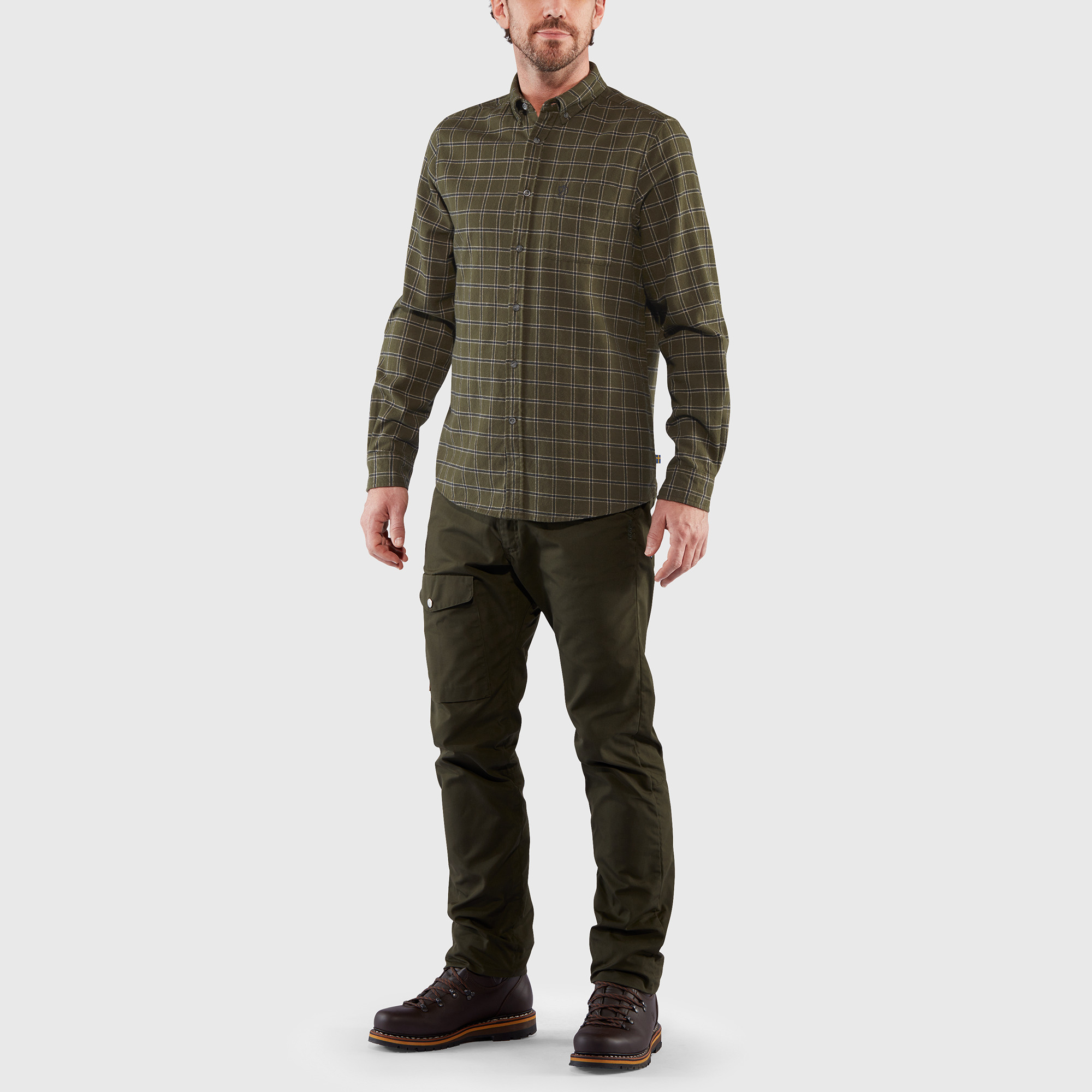 Övik Flannel Shirt M - Image 3