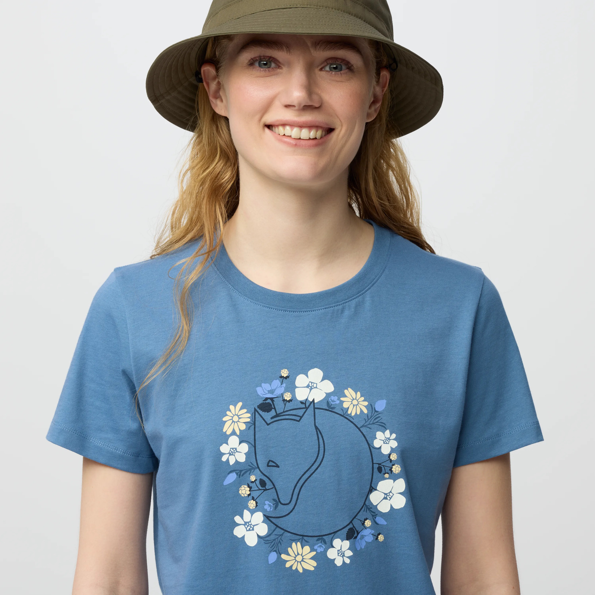 Fjällblomster Fox T-shirt W - Image 4