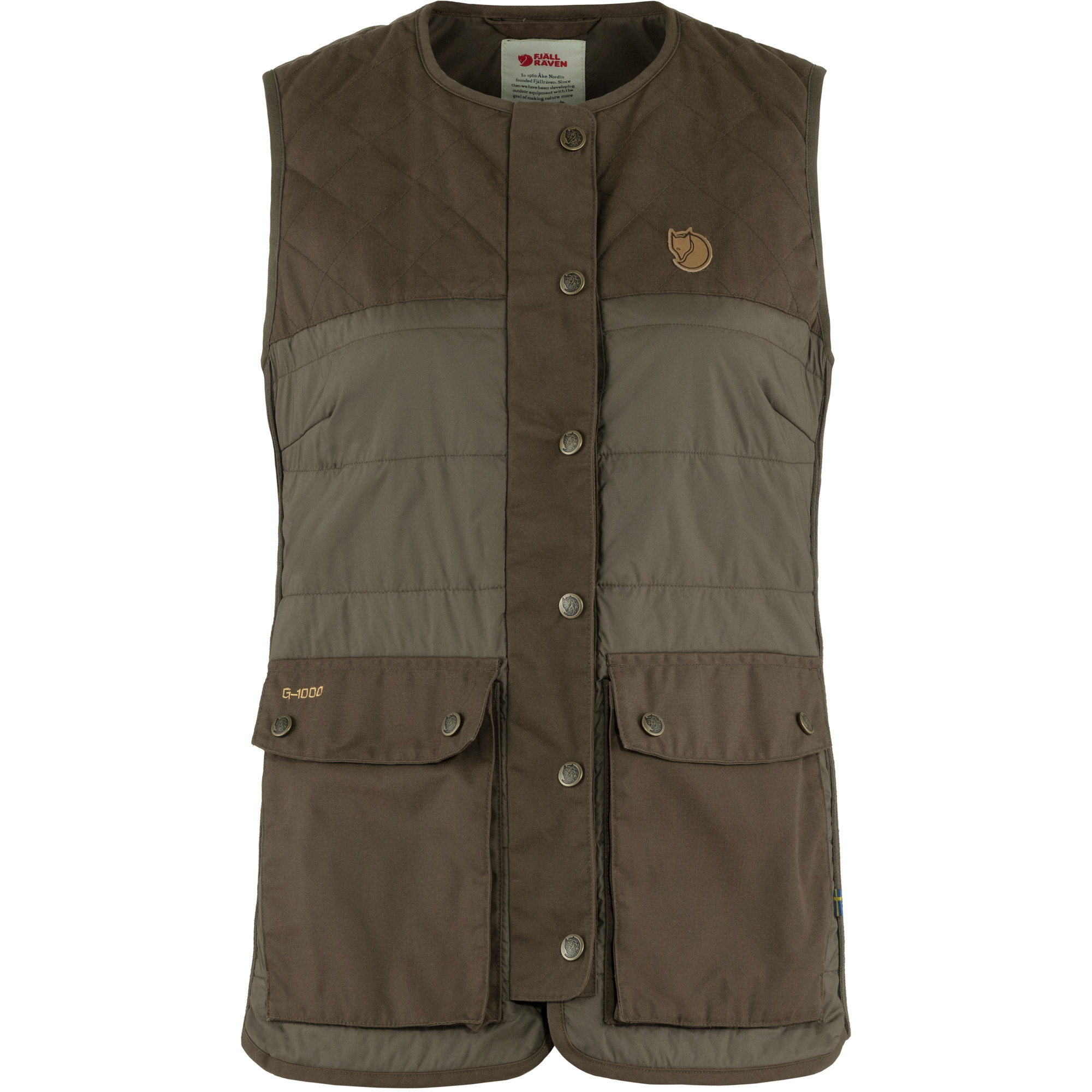 Forest Wool Padded Vest W - Image 5