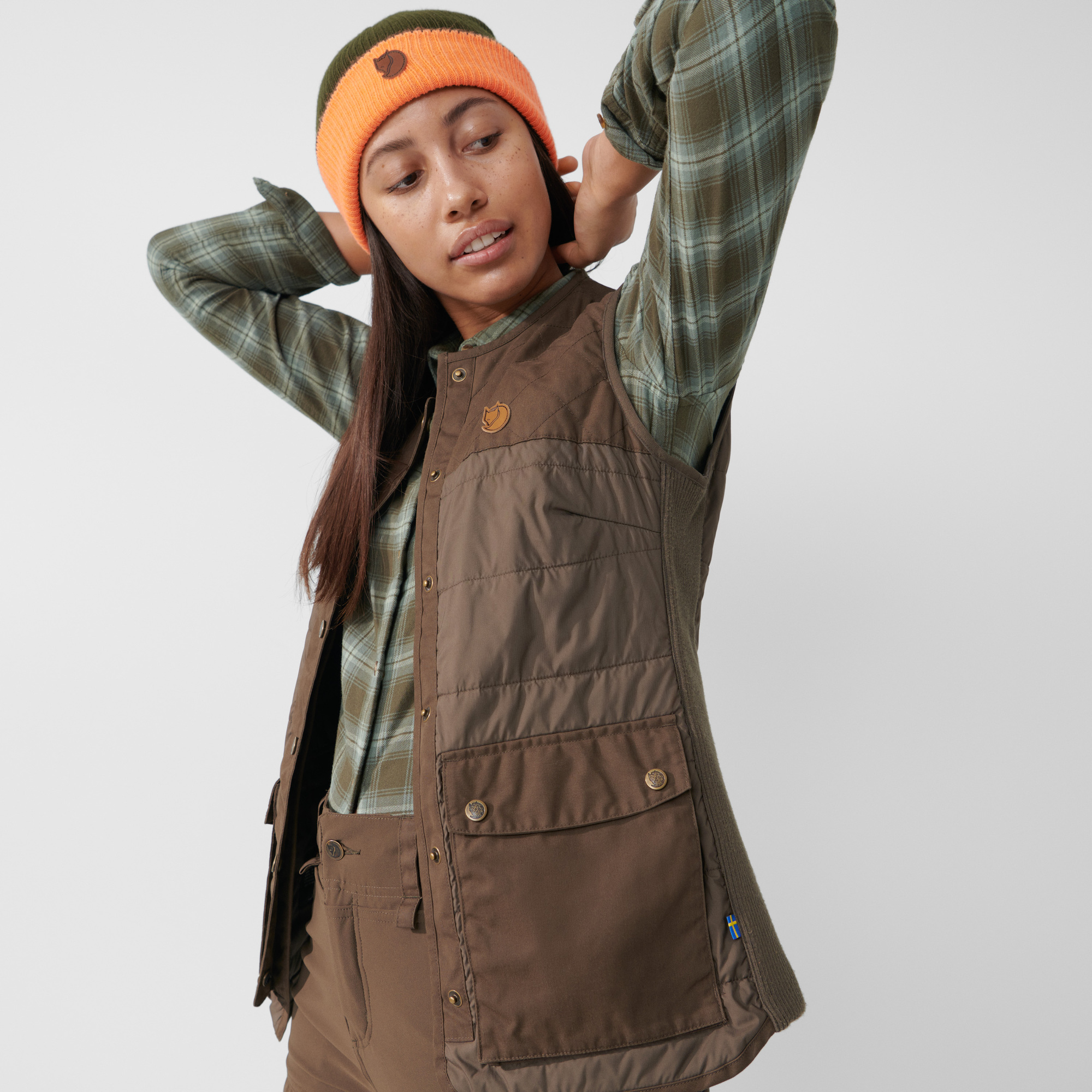 Forest Wool Padded Vest W - Image 3