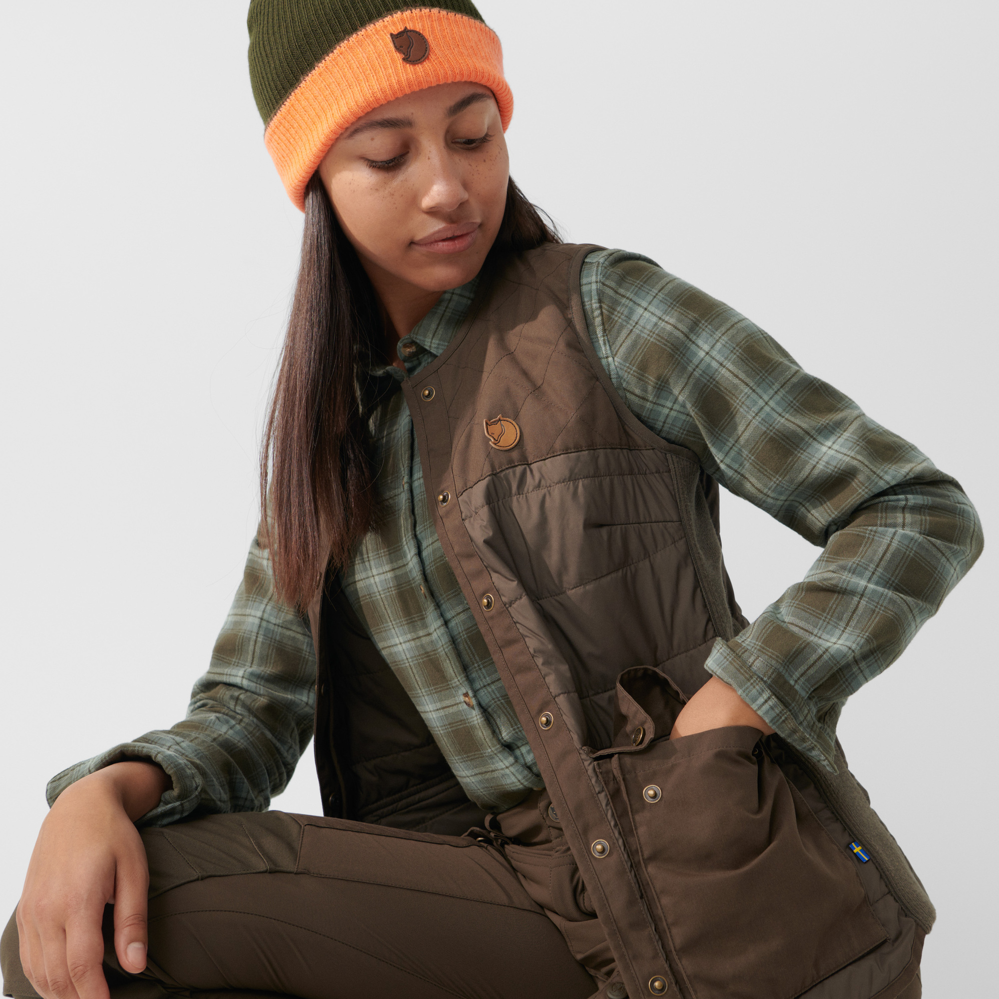 Forest Wool Padded Vest W - Image 4