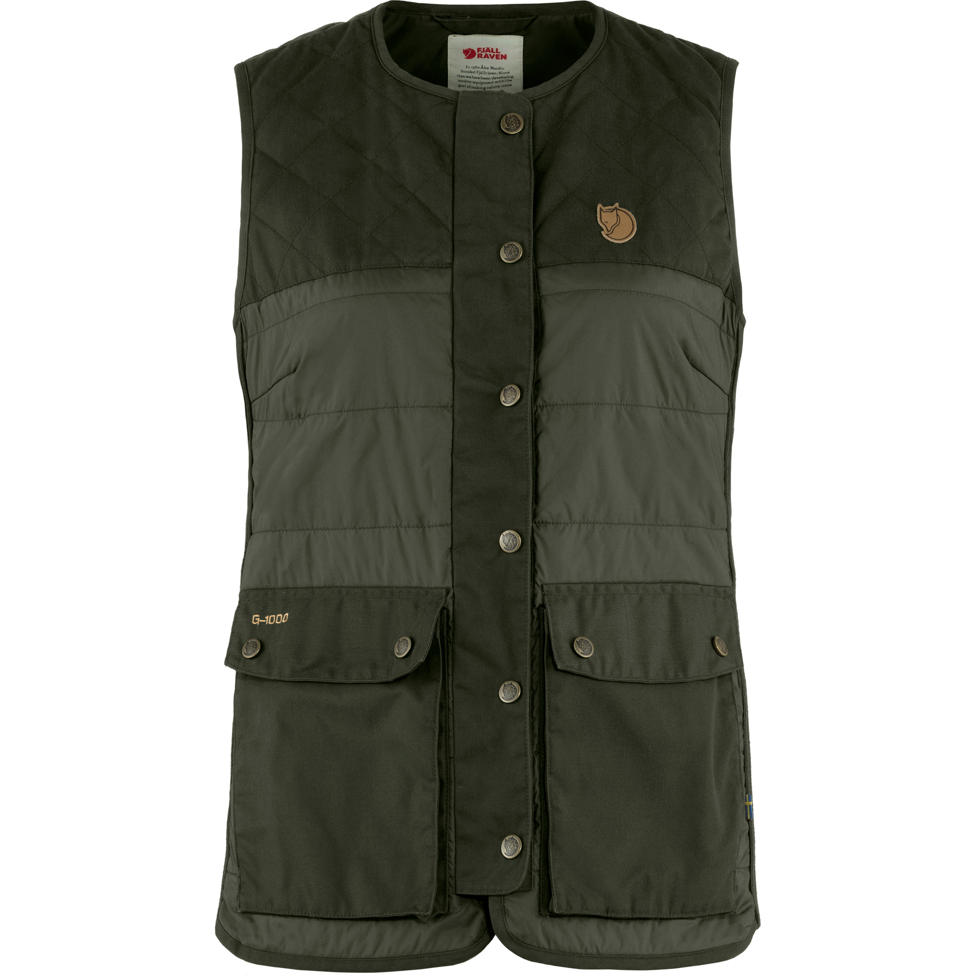 Forest Wool Padded Vest W - Image 6