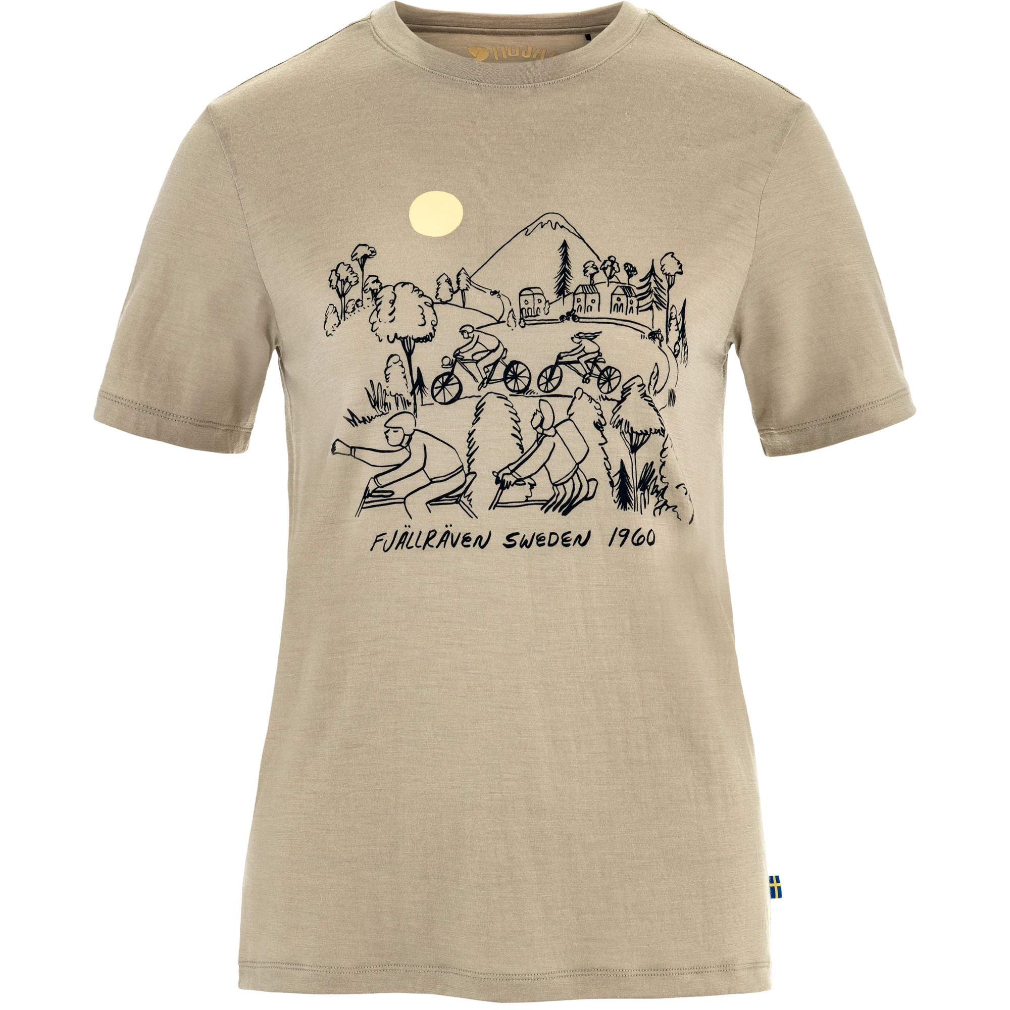 Hoja Lugnt Wool T-shirt W - Image 7
