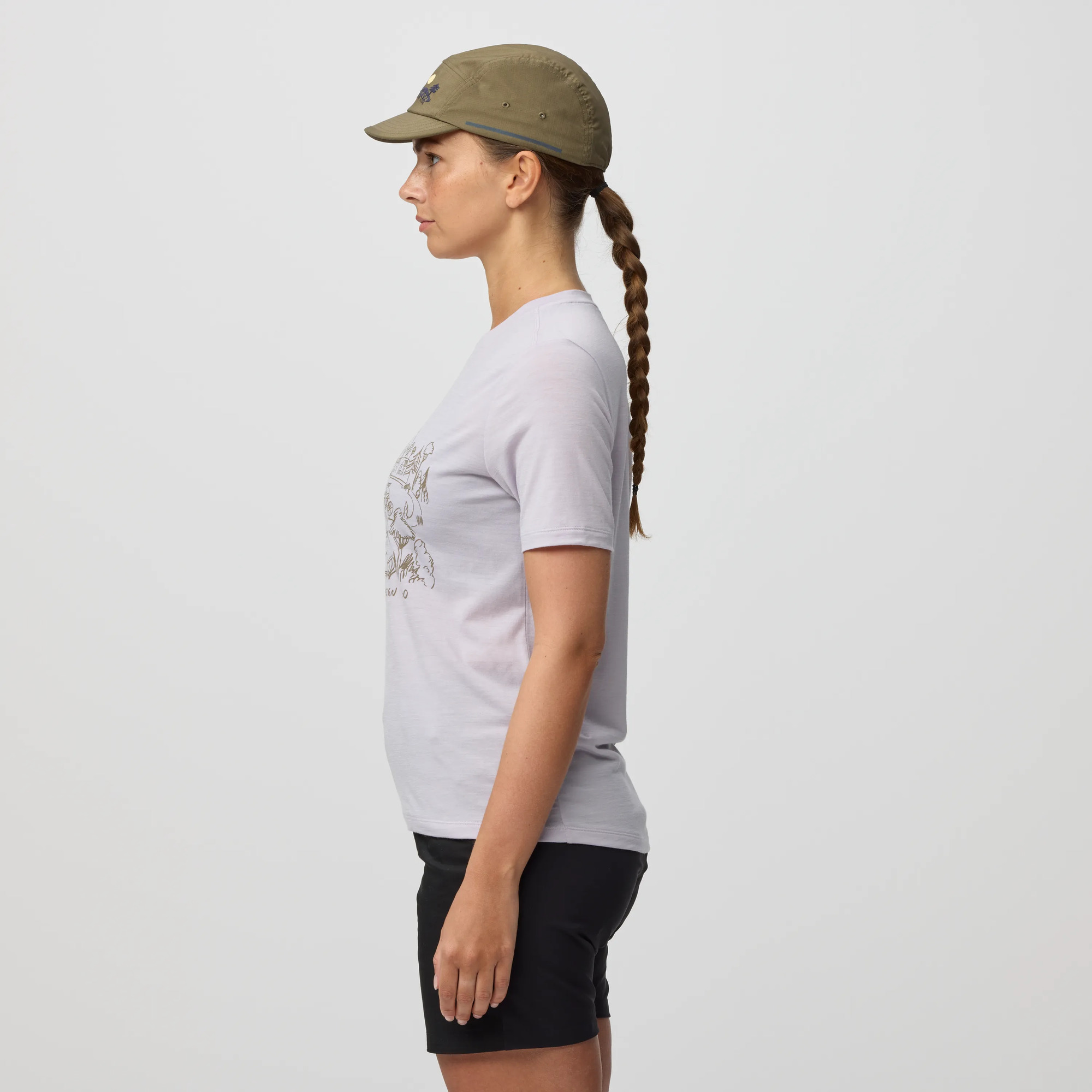 Hoja Lugnt Wool T-shirt W - Image 3