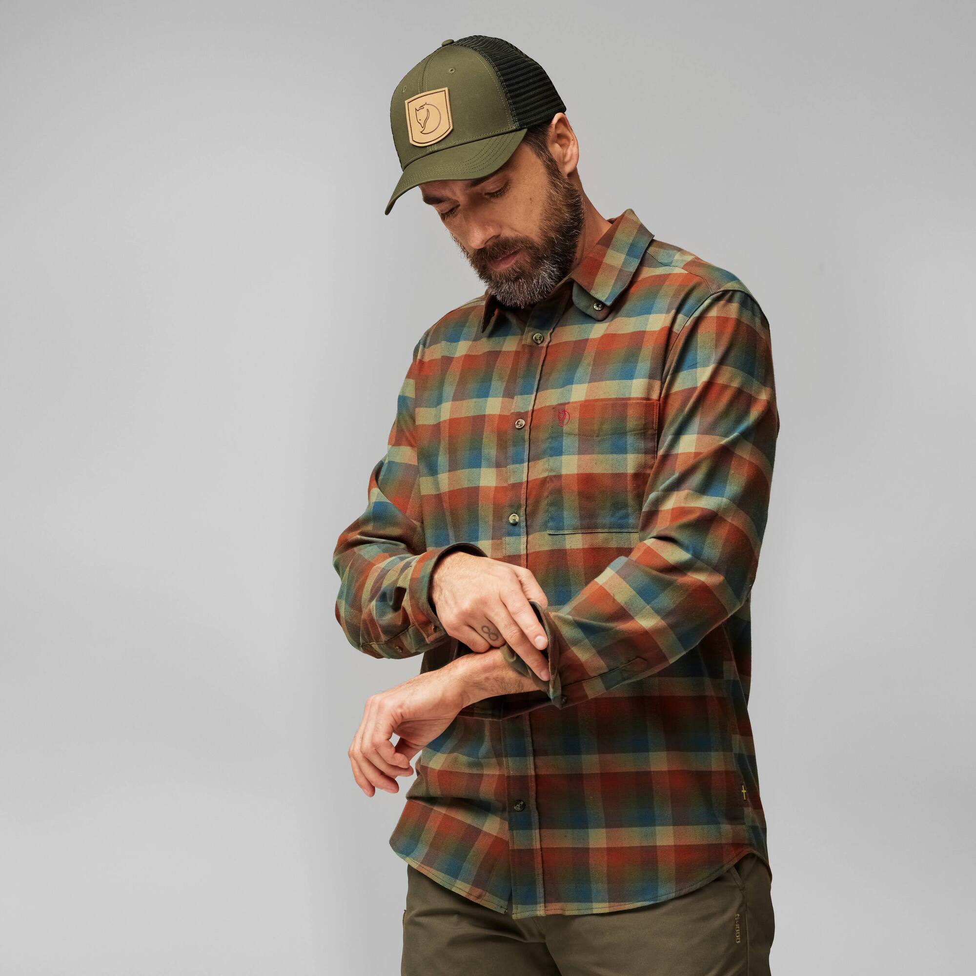 Lappland Stretch Flannel Shirt M - Image 3