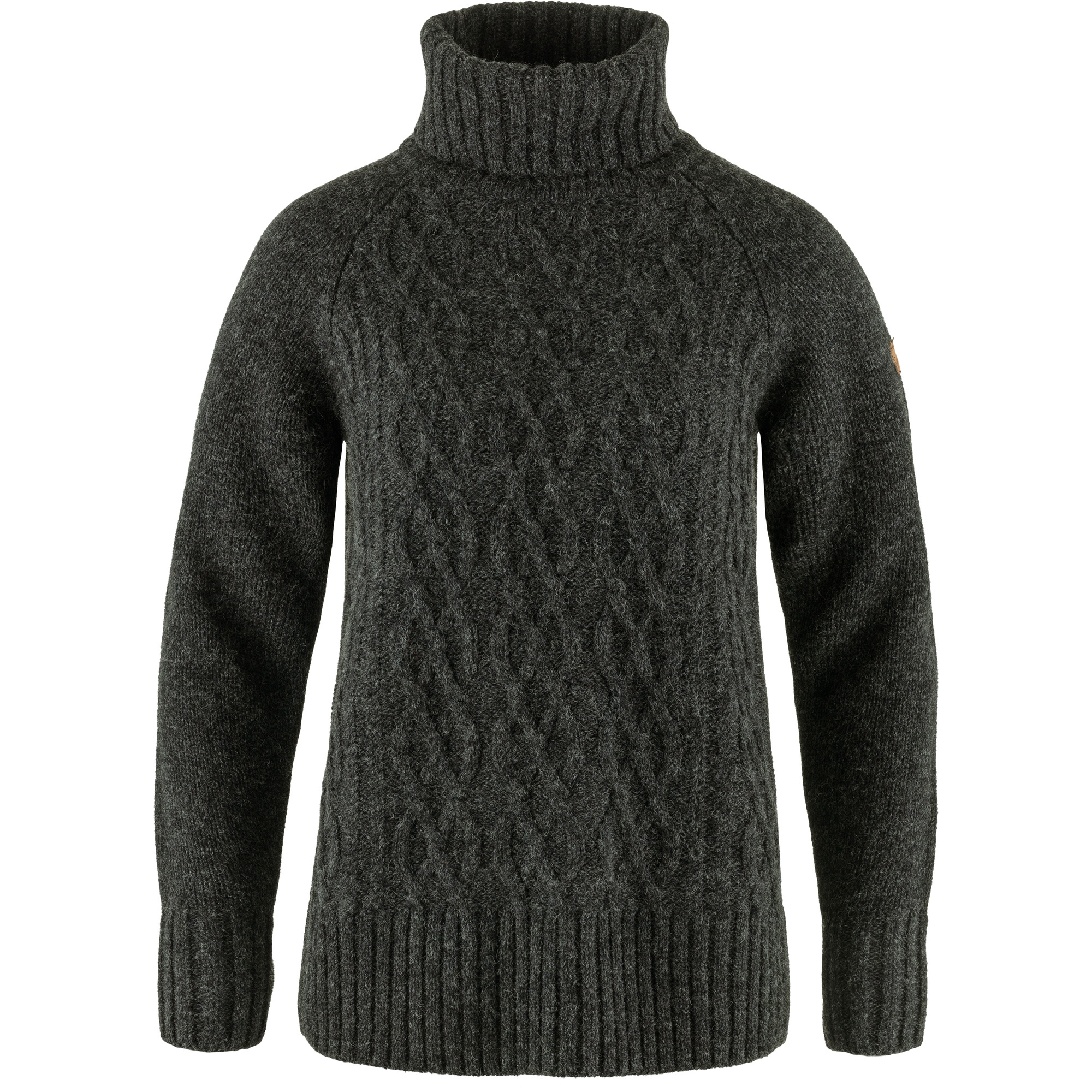 Övik Cable Knit Roller Neck W - Image 5