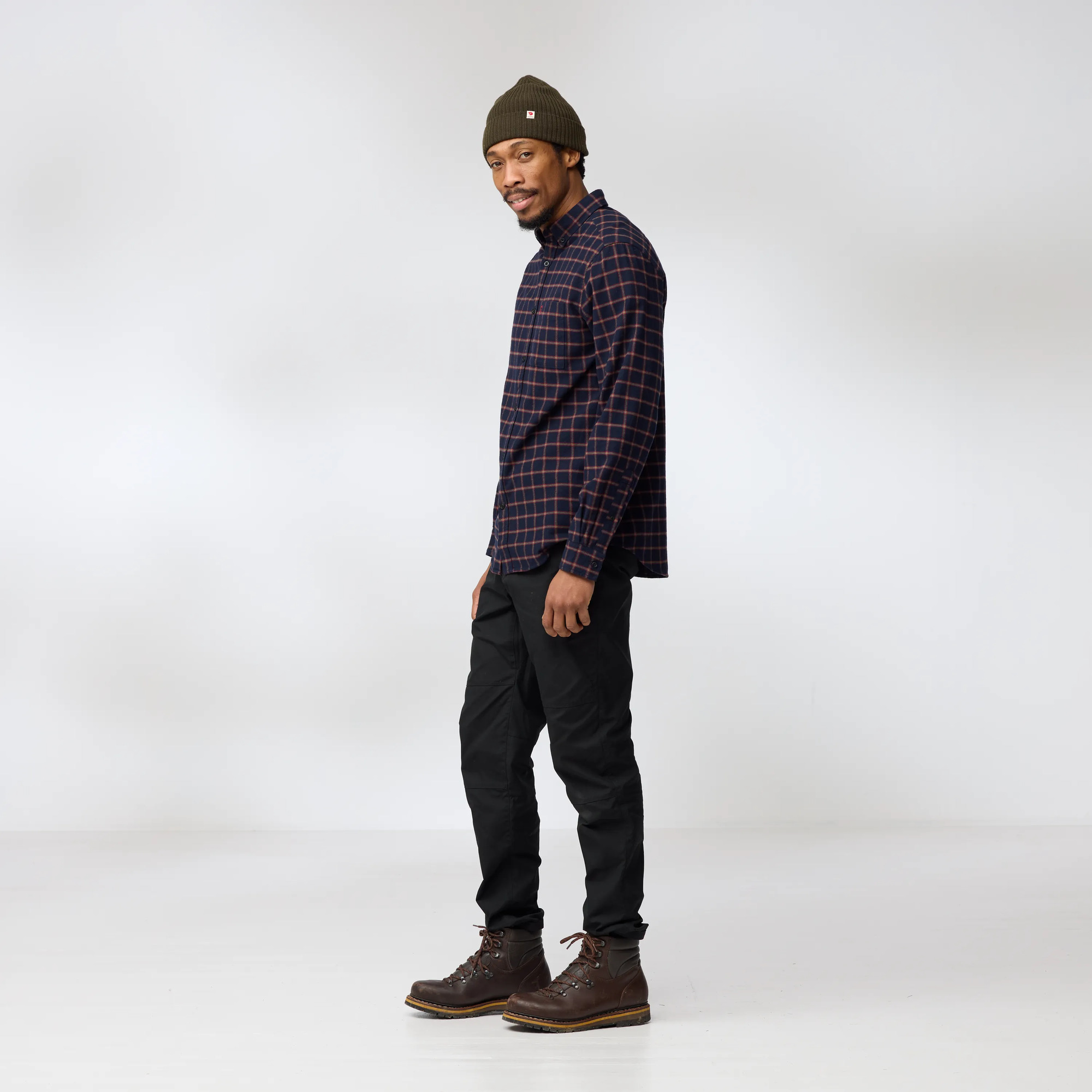 Övik Flannel Shirt M - Image 7