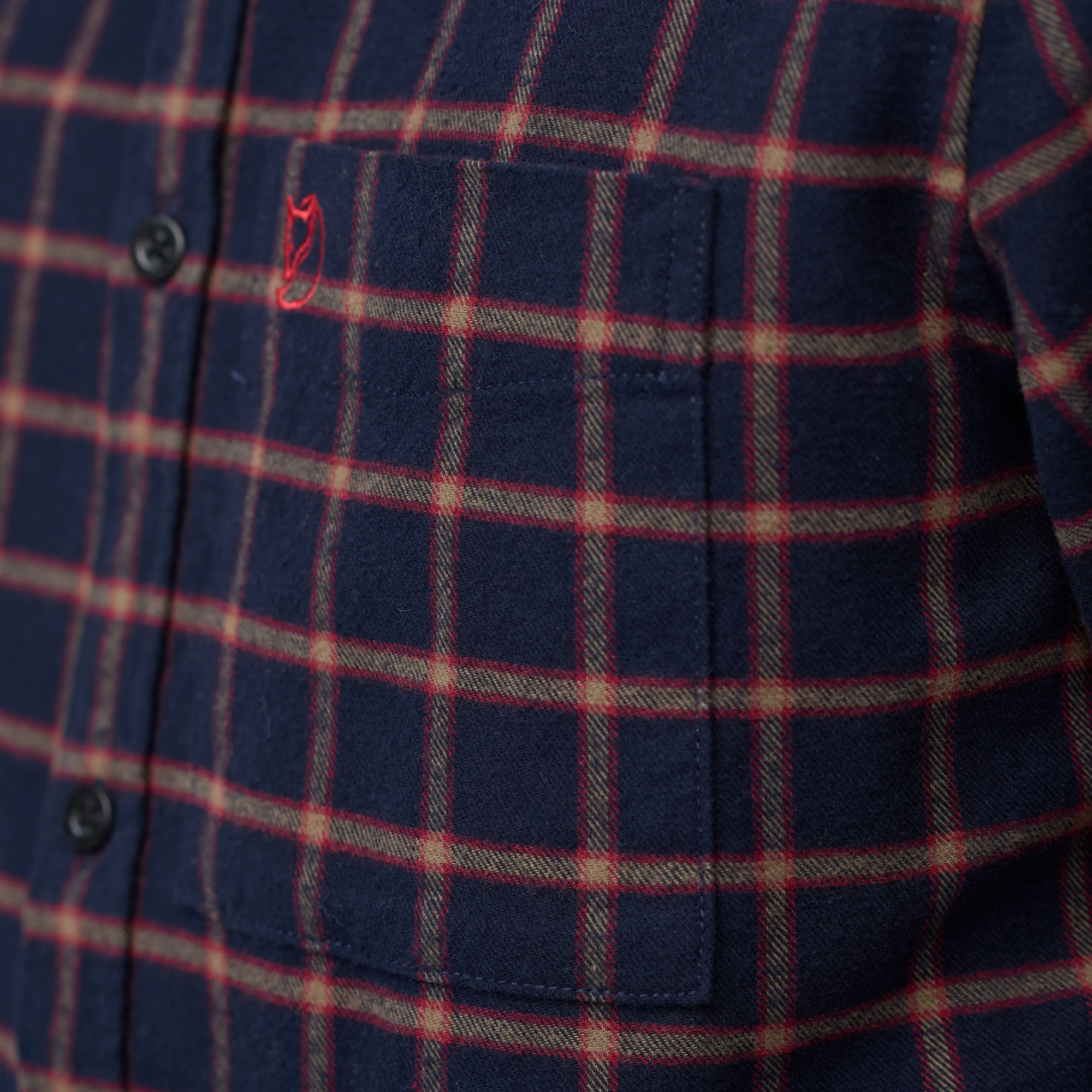 Övik Flannel Shirt M - Image 12
