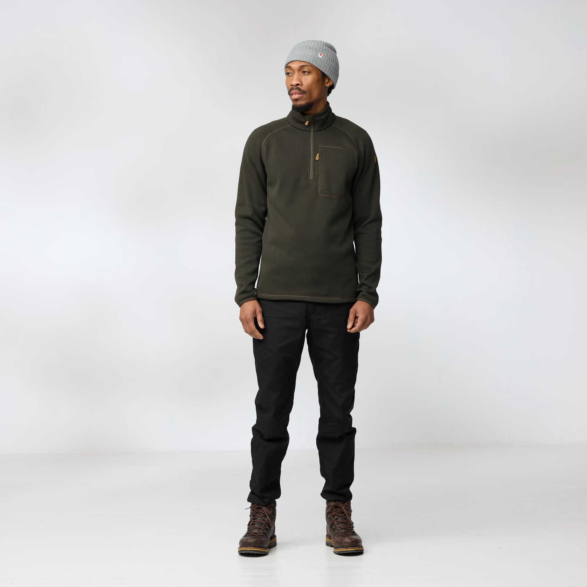Övik Fleece Half Zip M - Image 1
