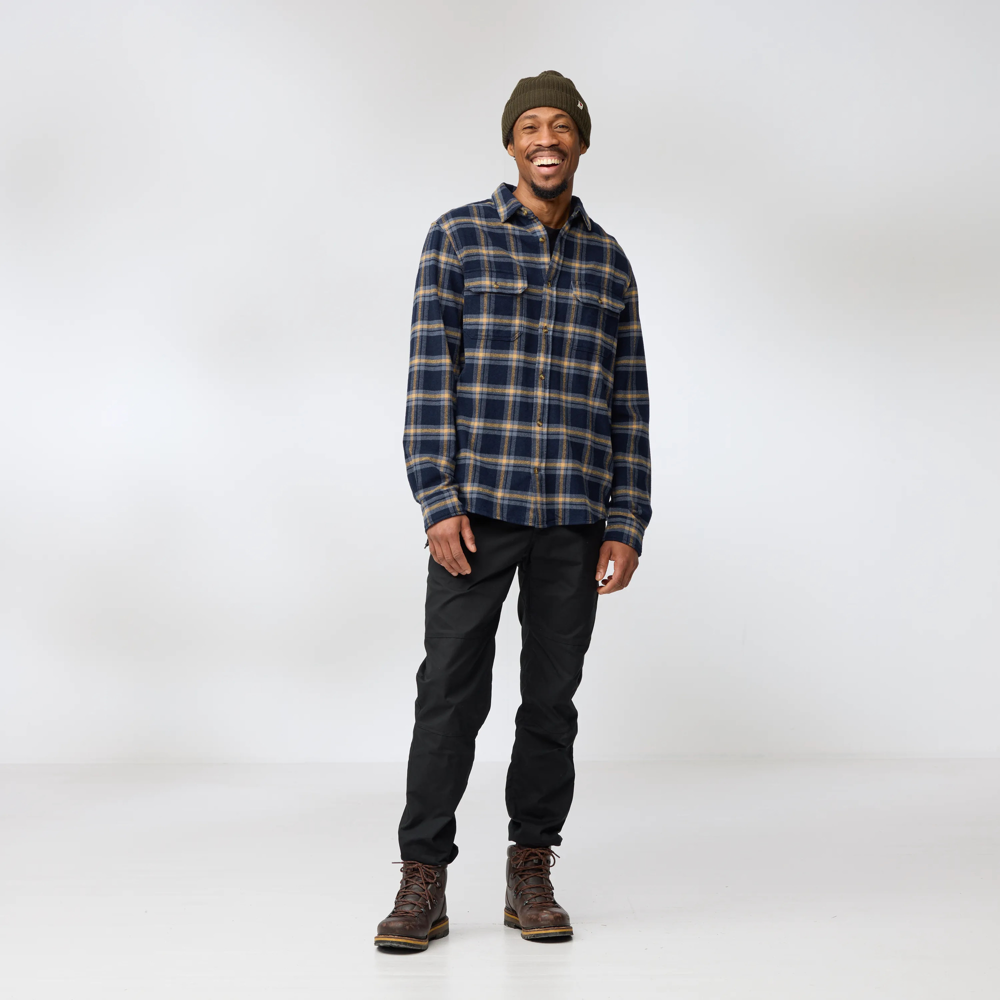 Övik Heavy Flannel Shirt M - Image 7