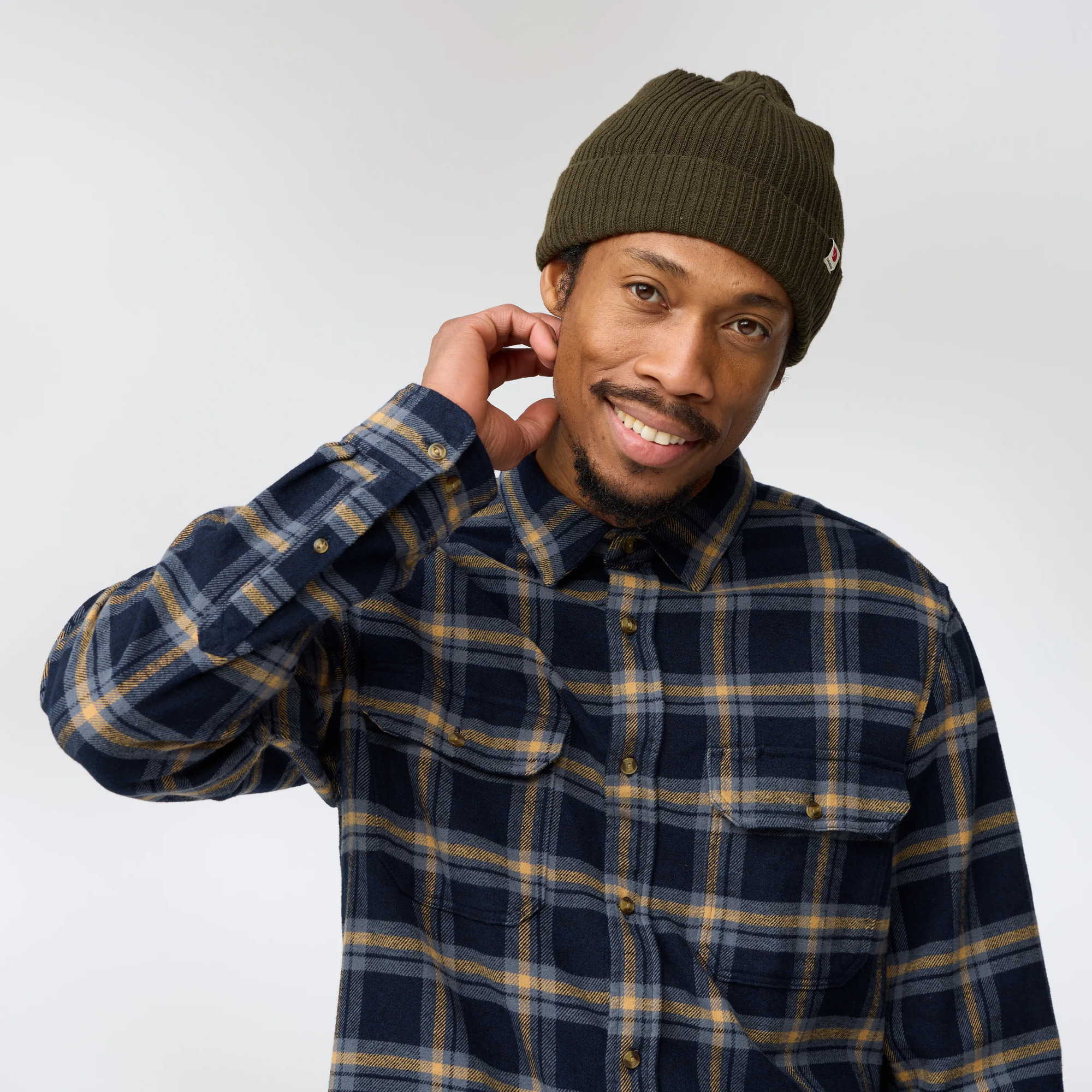 Övik Heavy Flannel Shirt M - Image 9