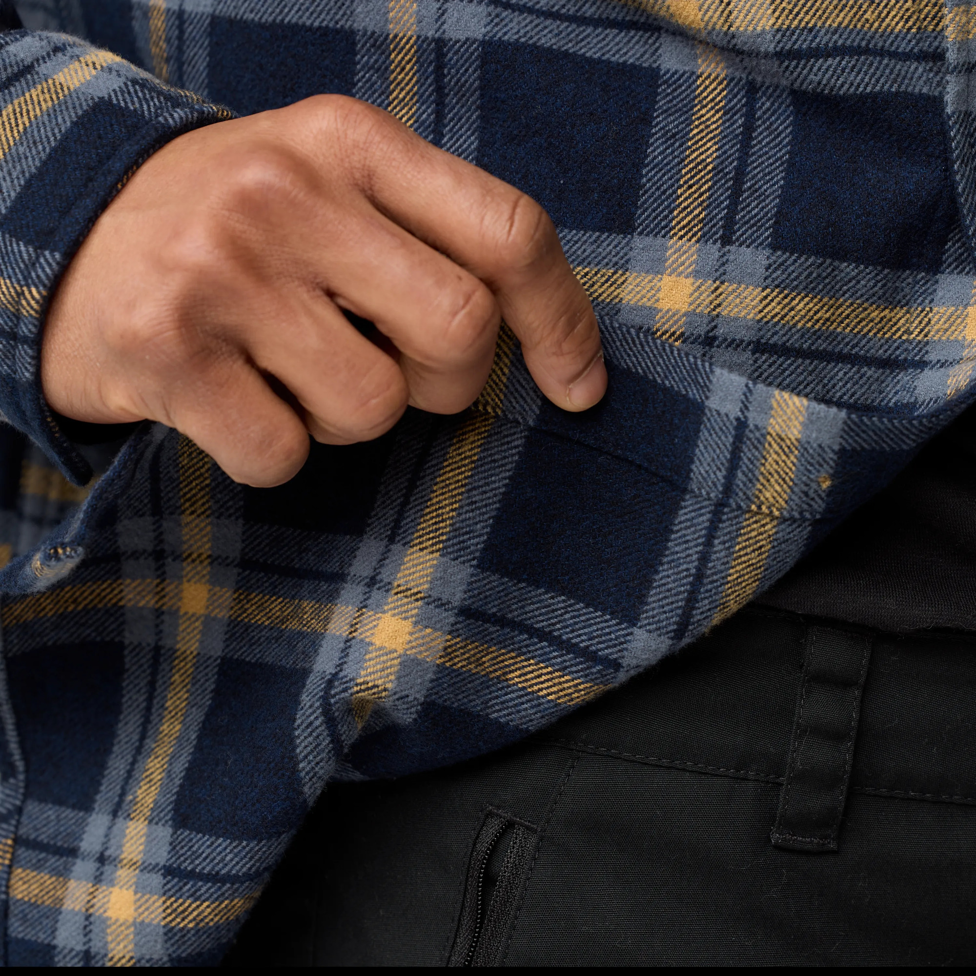 Övik Heavy Flannel Shirt M - Image 11