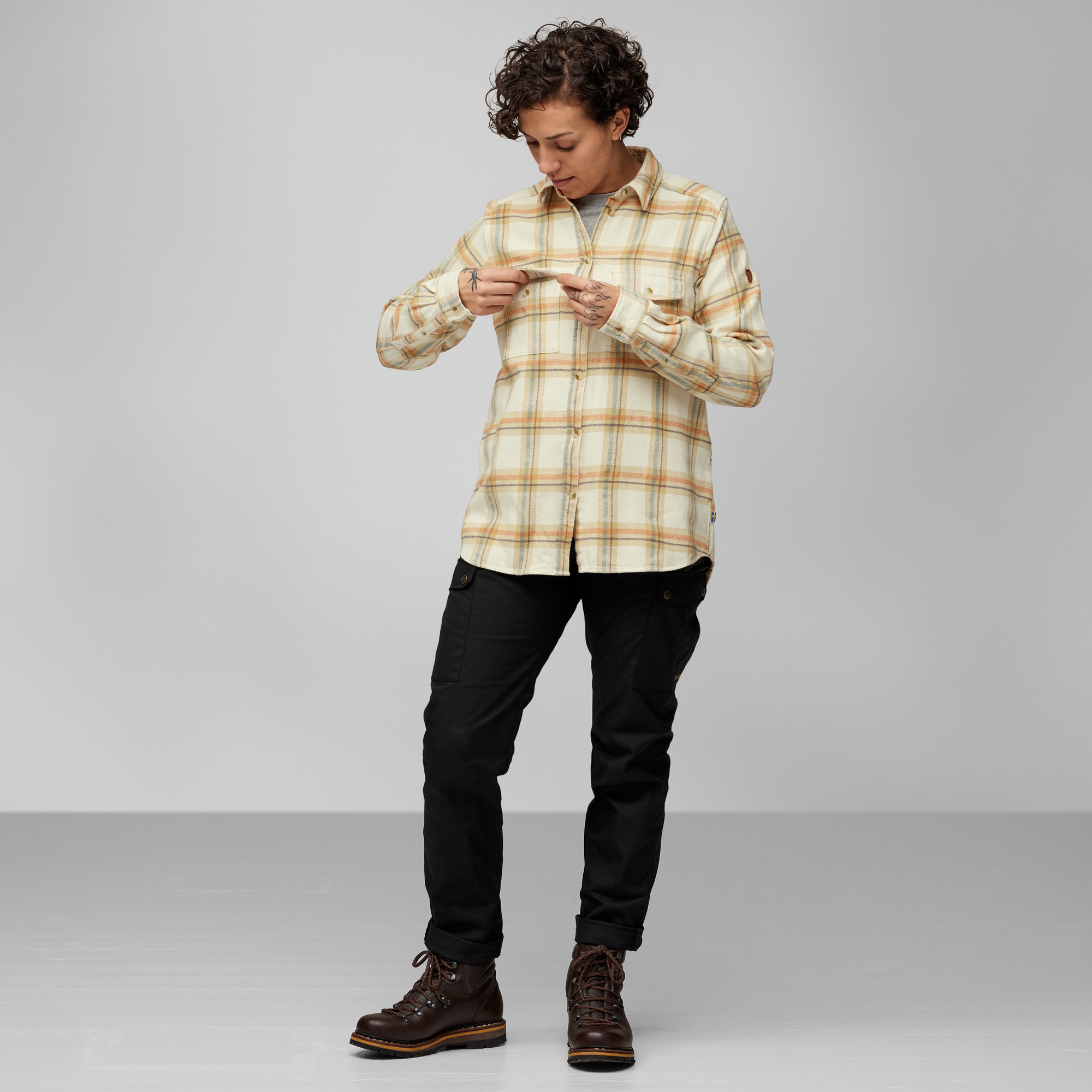 Övik Heavy Flannel Shirt W - Image 4