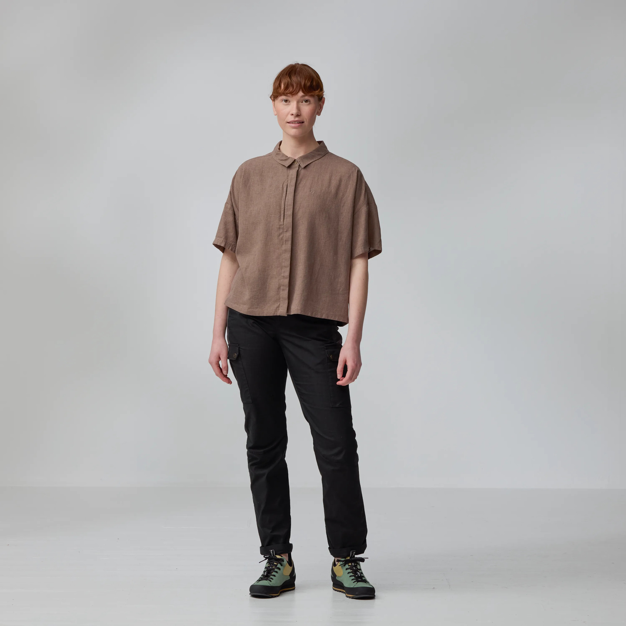 Övik Hemp Camp Shirt SS W - Image 1