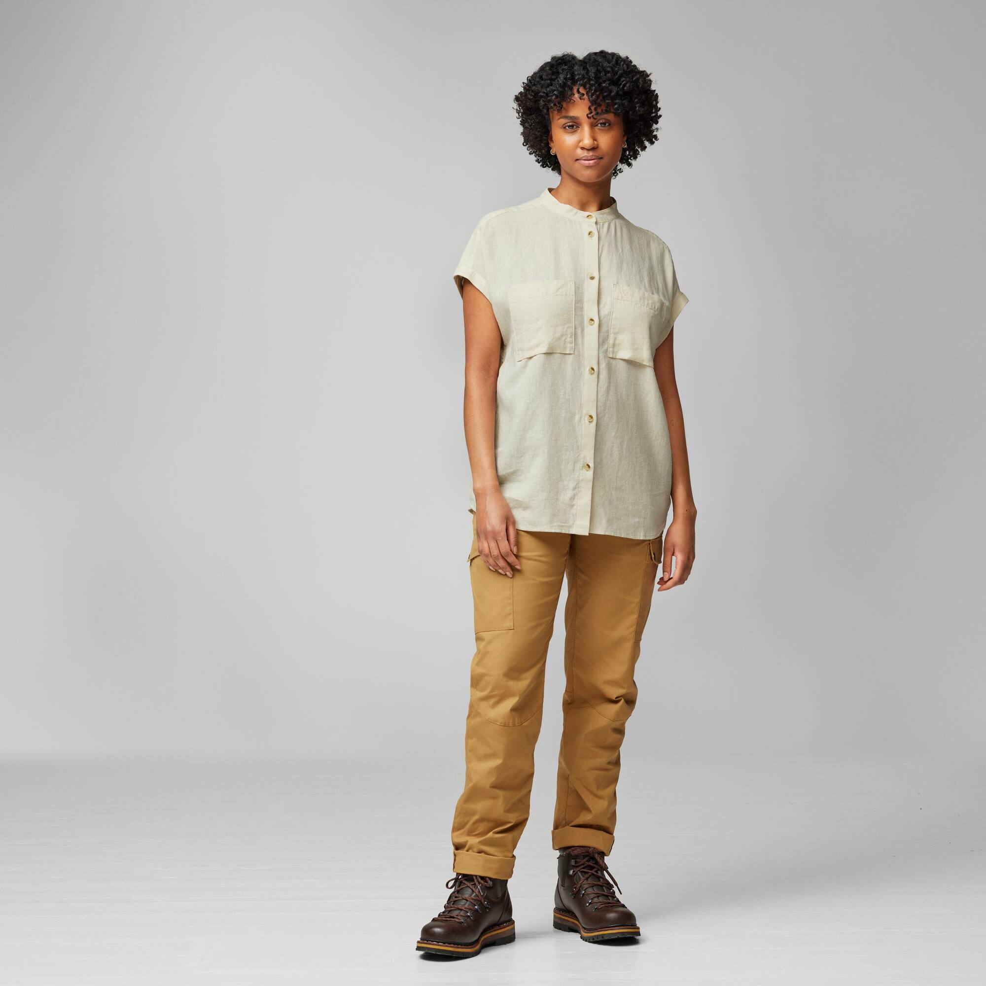 Övik Hemp Shirt SS W - Image 1