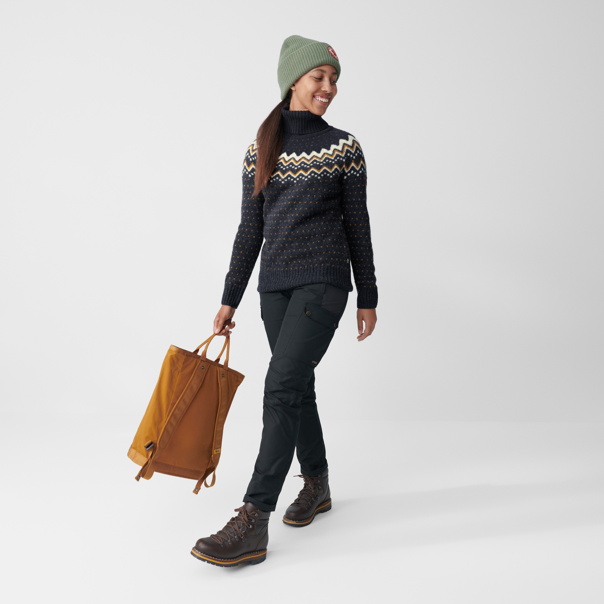 Övik Knit Roller Neck W - Image 1