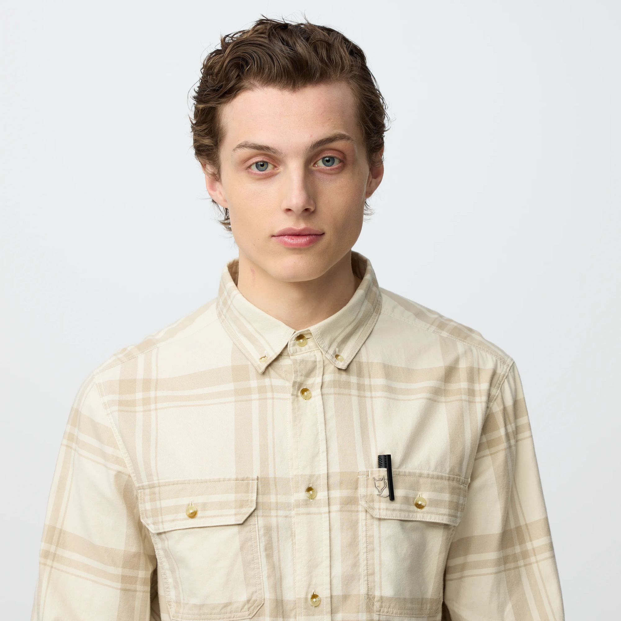 Övik Lite Flannel Shirt M - Image 11