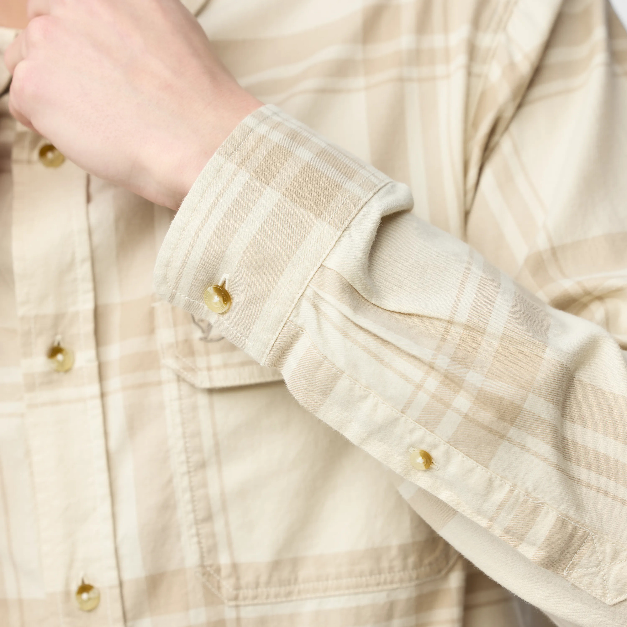 Övik Lite Flannel Shirt M - Image 13