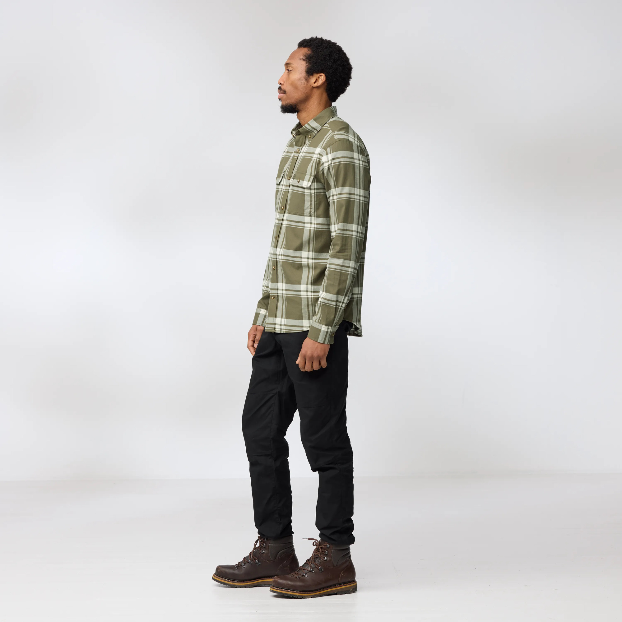 Övik Lite Flannel Shirt M - Image 6