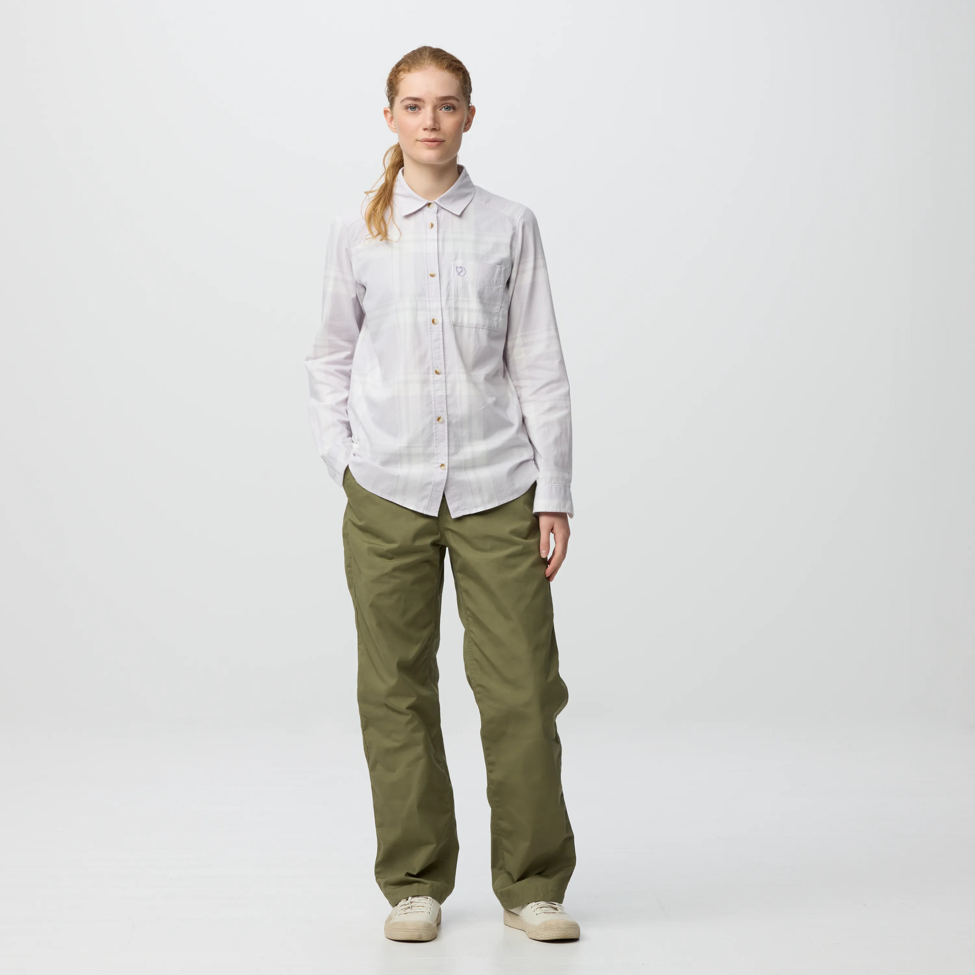 Övik Lite Flannel Shirt W - Image 1