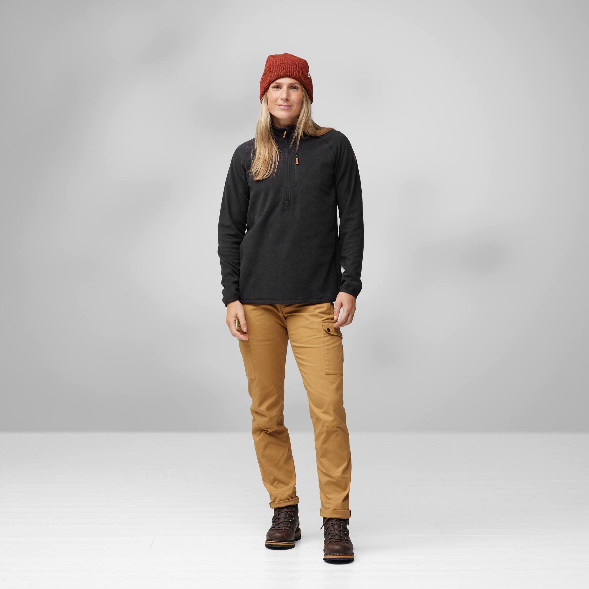 Övik Lite Fleece Half Zip W - Image 1
