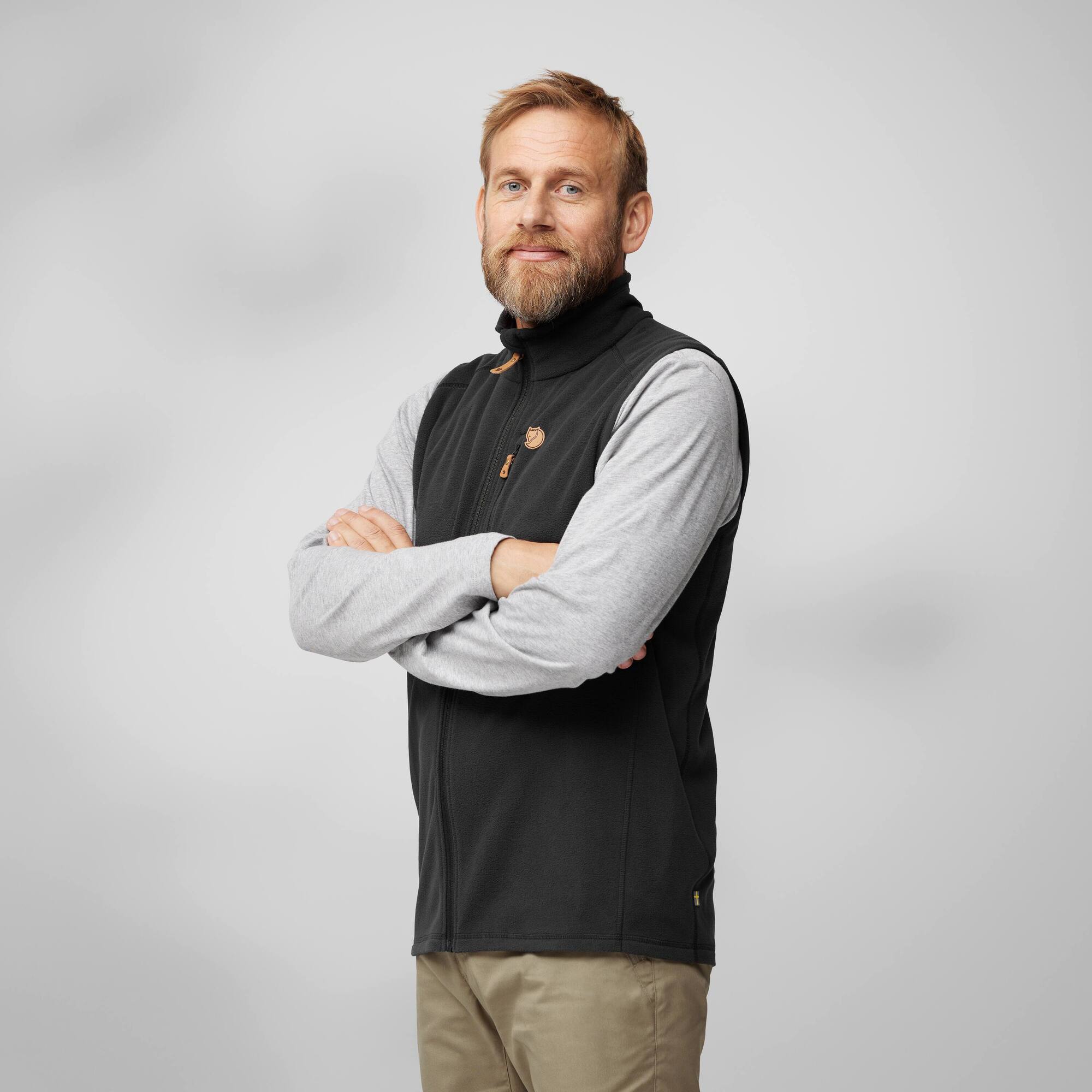 Övik Lite Fleece Vest M - Image 3
