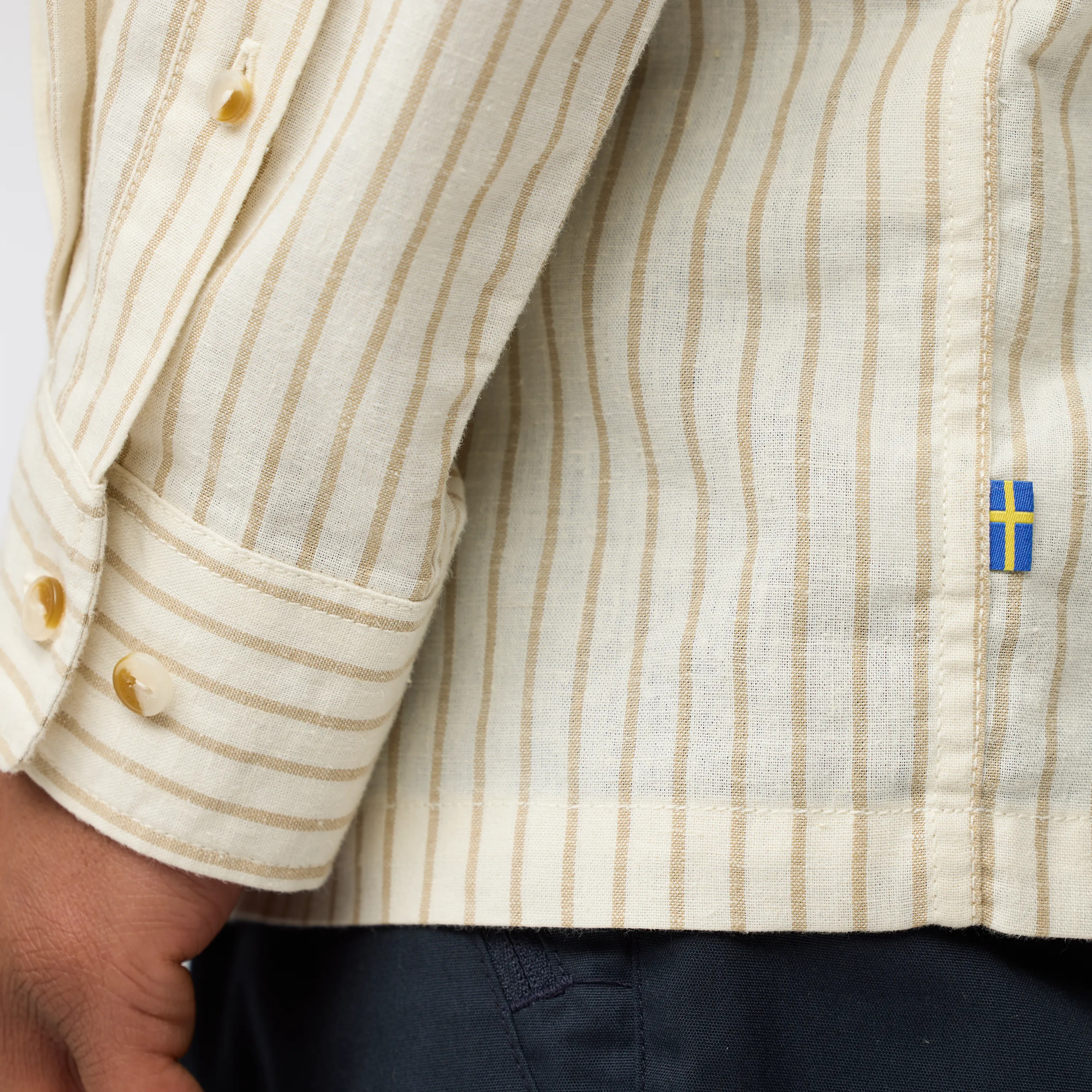 Övik Relaxed Hemp Shirt LS M - Image 5