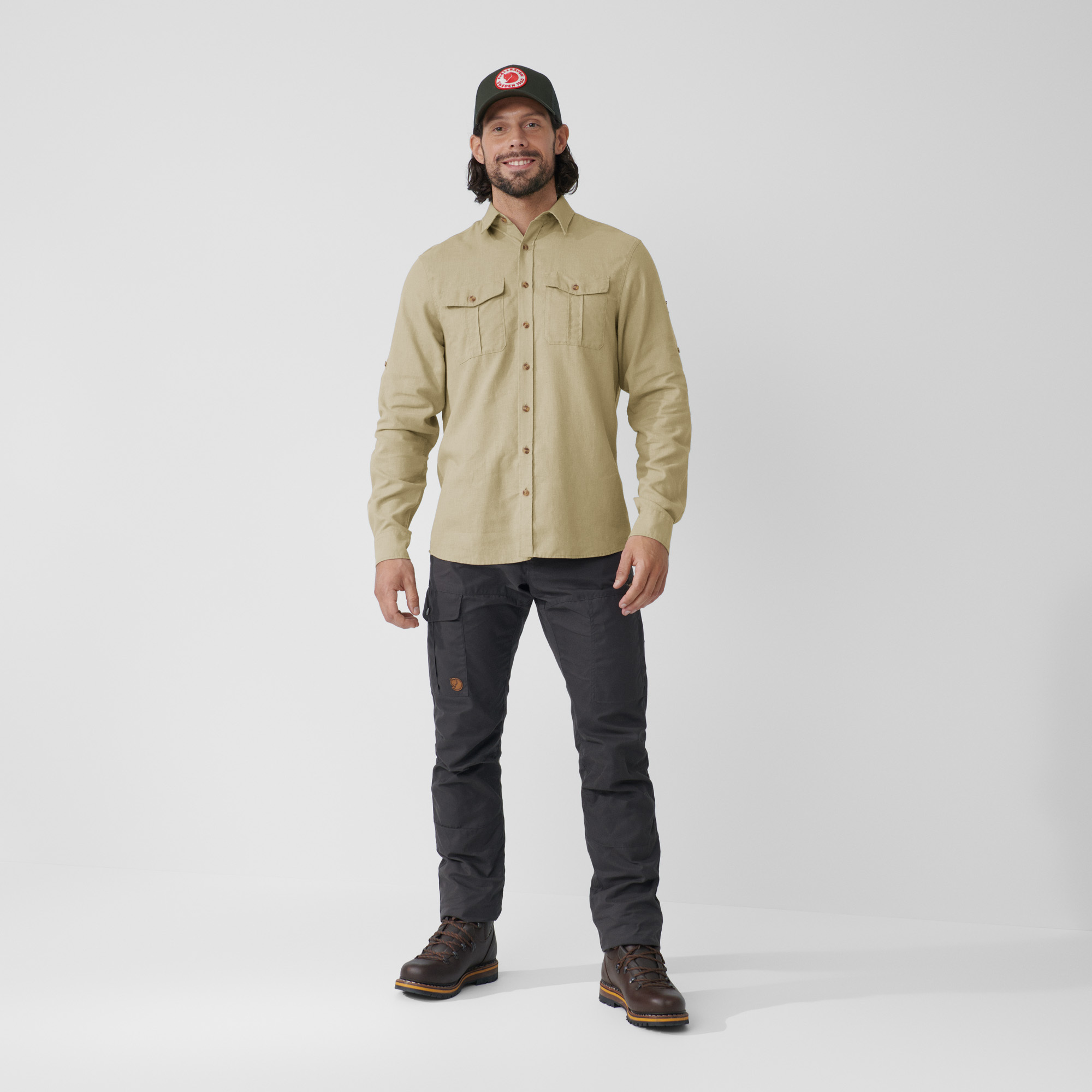 Övik Travel Shirt LS M - Image 1