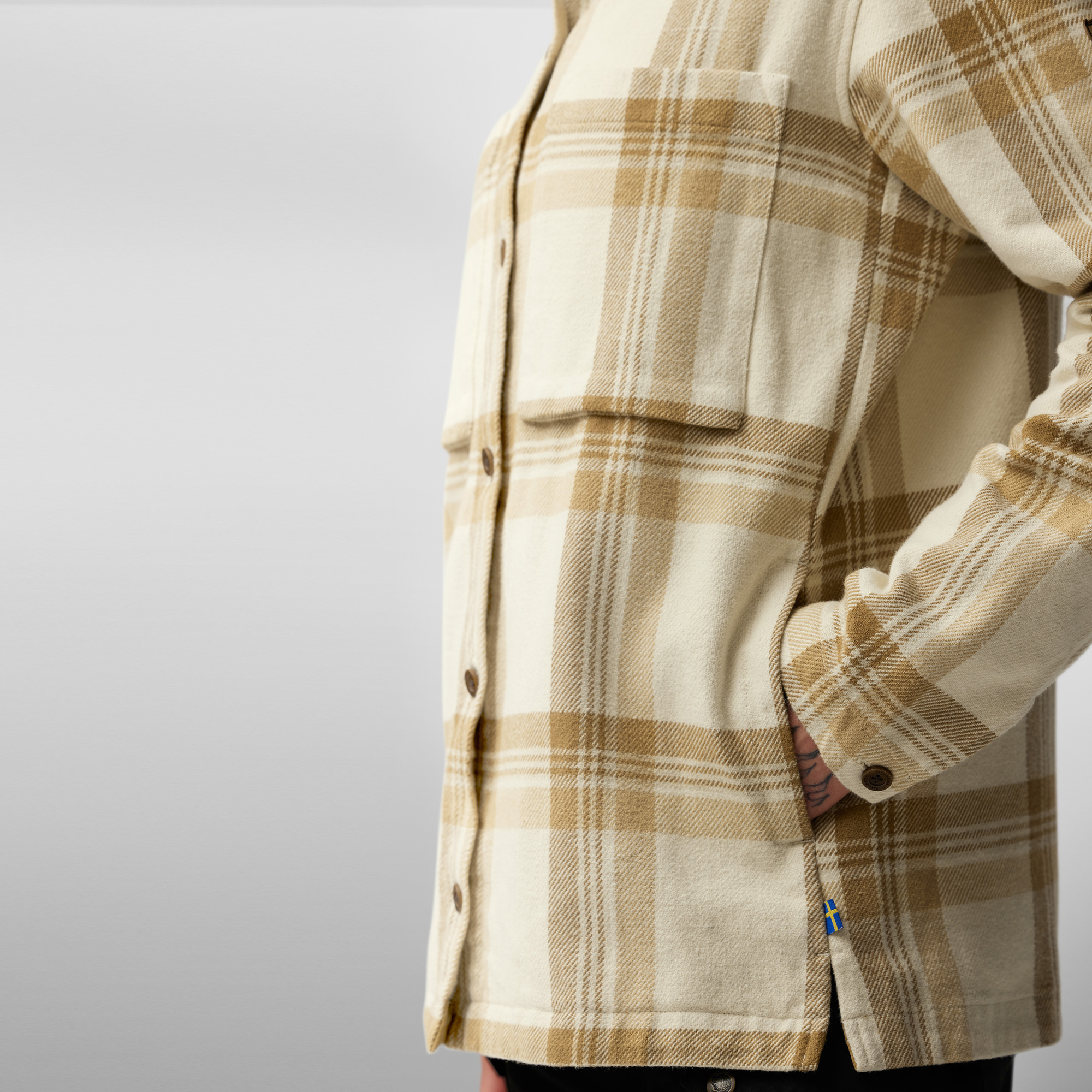 Singi Flannel Overshirt W - Image 5