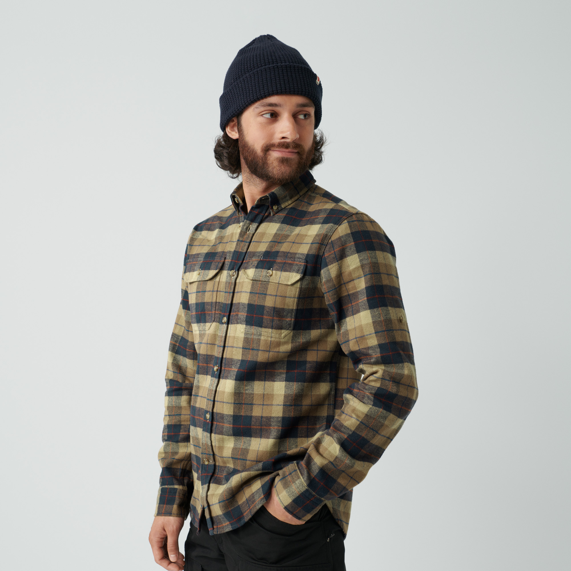 Singi Heavy Flannel Shirt M - Image 3