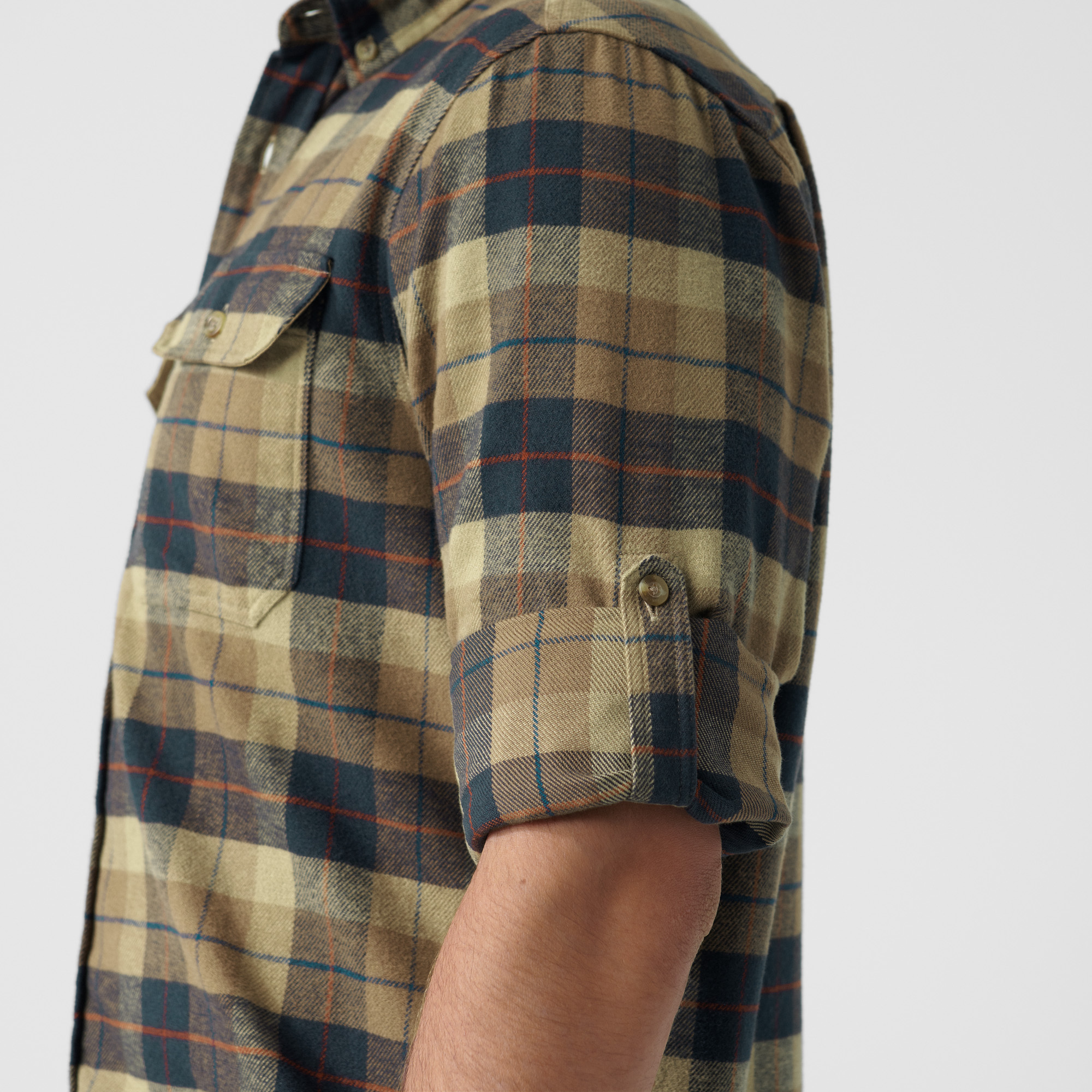 Singi Heavy Flannel Shirt M - Image 6