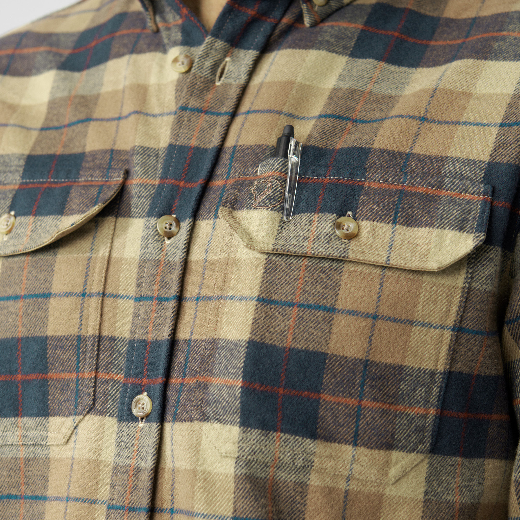 Singi Heavy Flannel Shirt M - Image 7