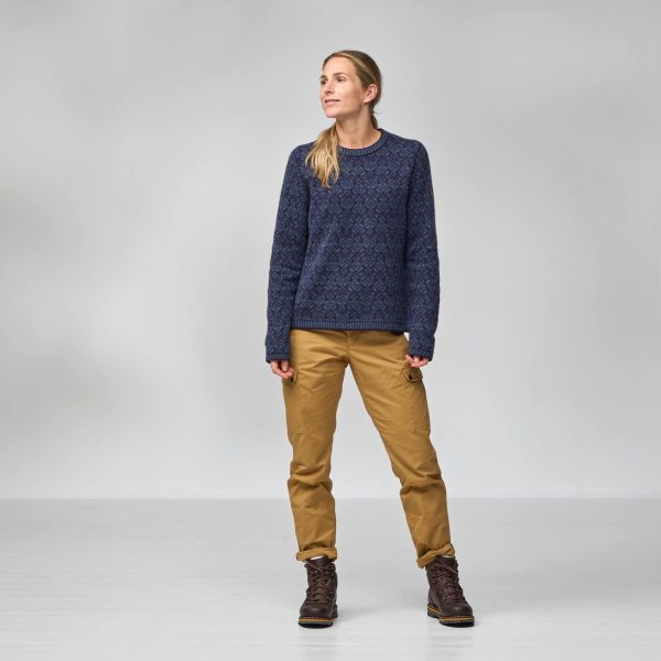 Snow Round Neck Sweater W