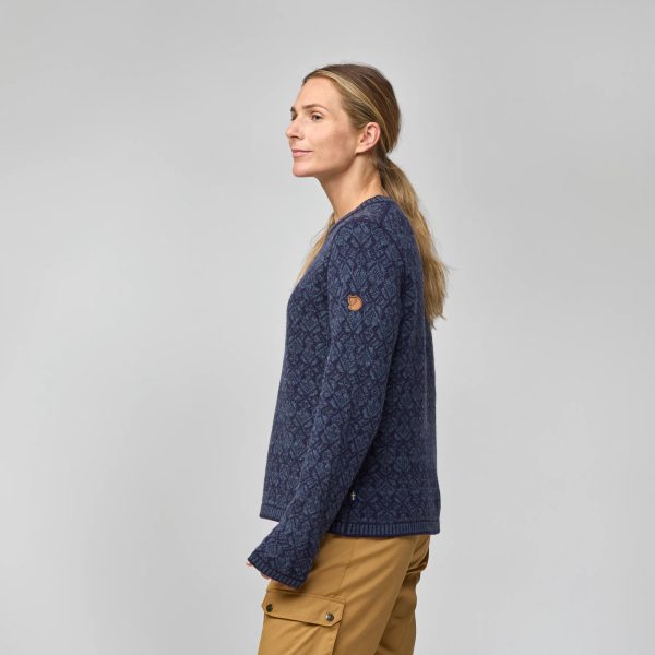 Snow Round Neck Sweater W - Image 3