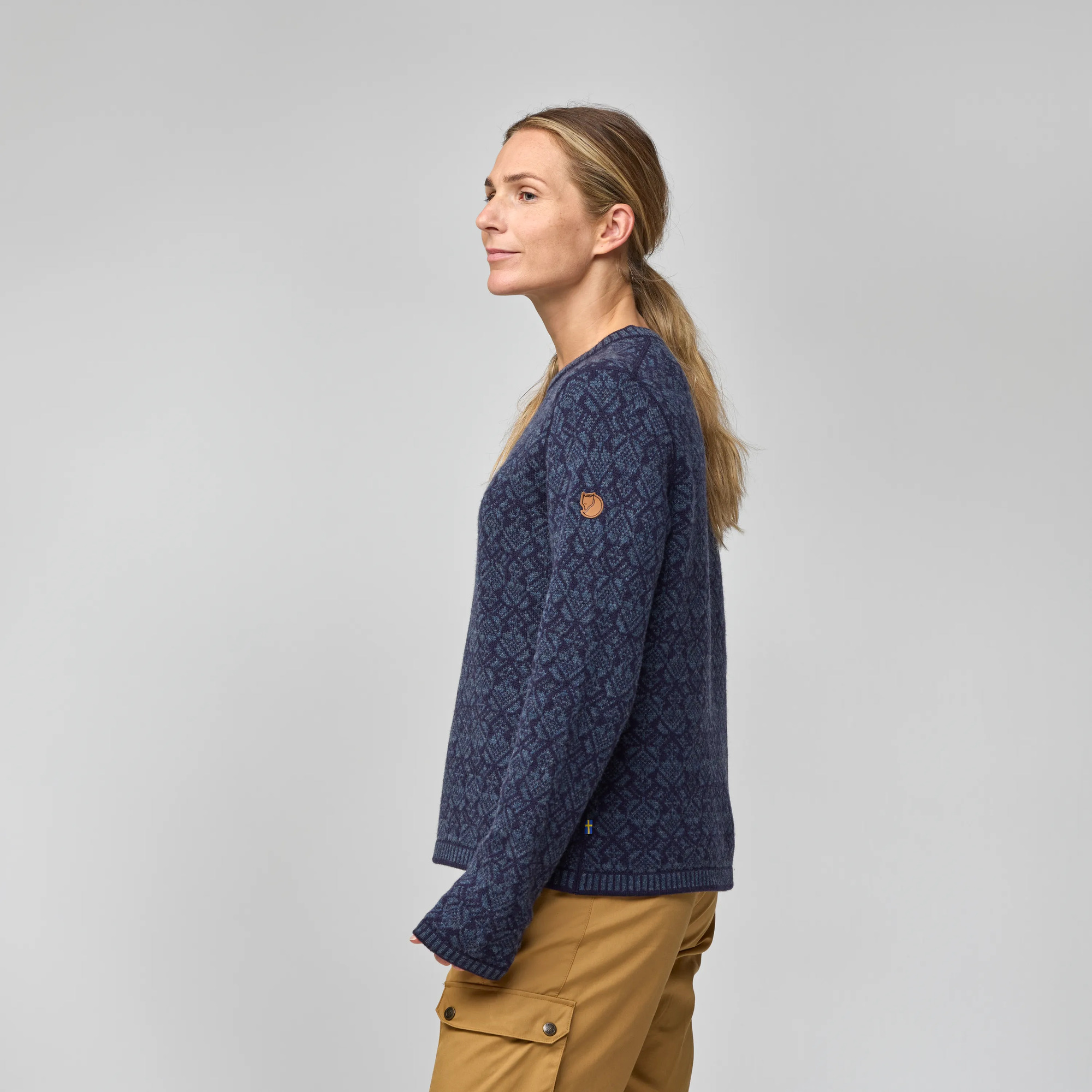 Snow Round Neck Sweater W - Image 3