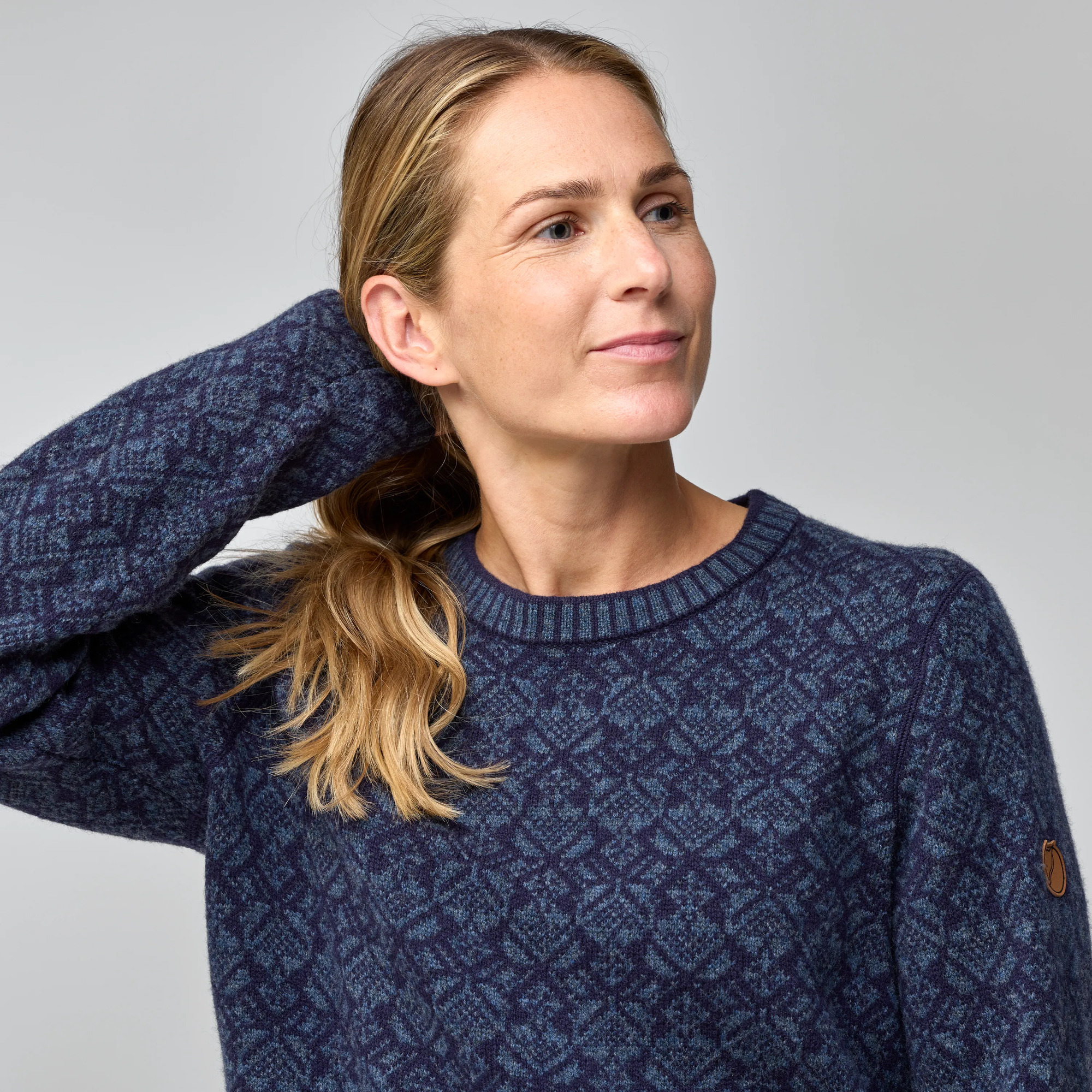 Snow Round Neck Sweater W - Image 4