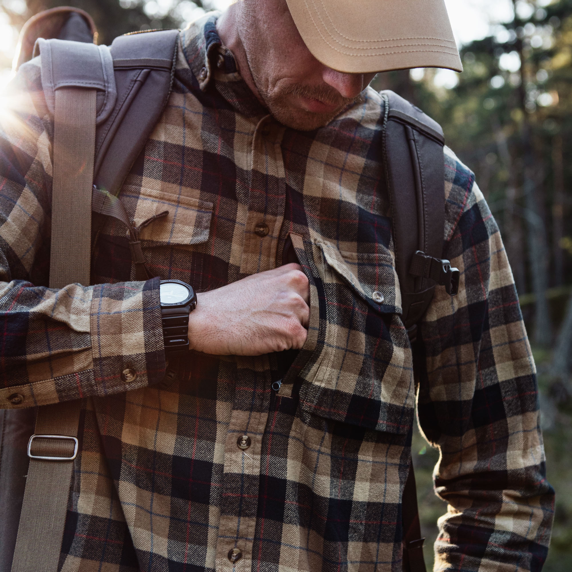 Värmland Heavy Flannel Shirt M - Image 11