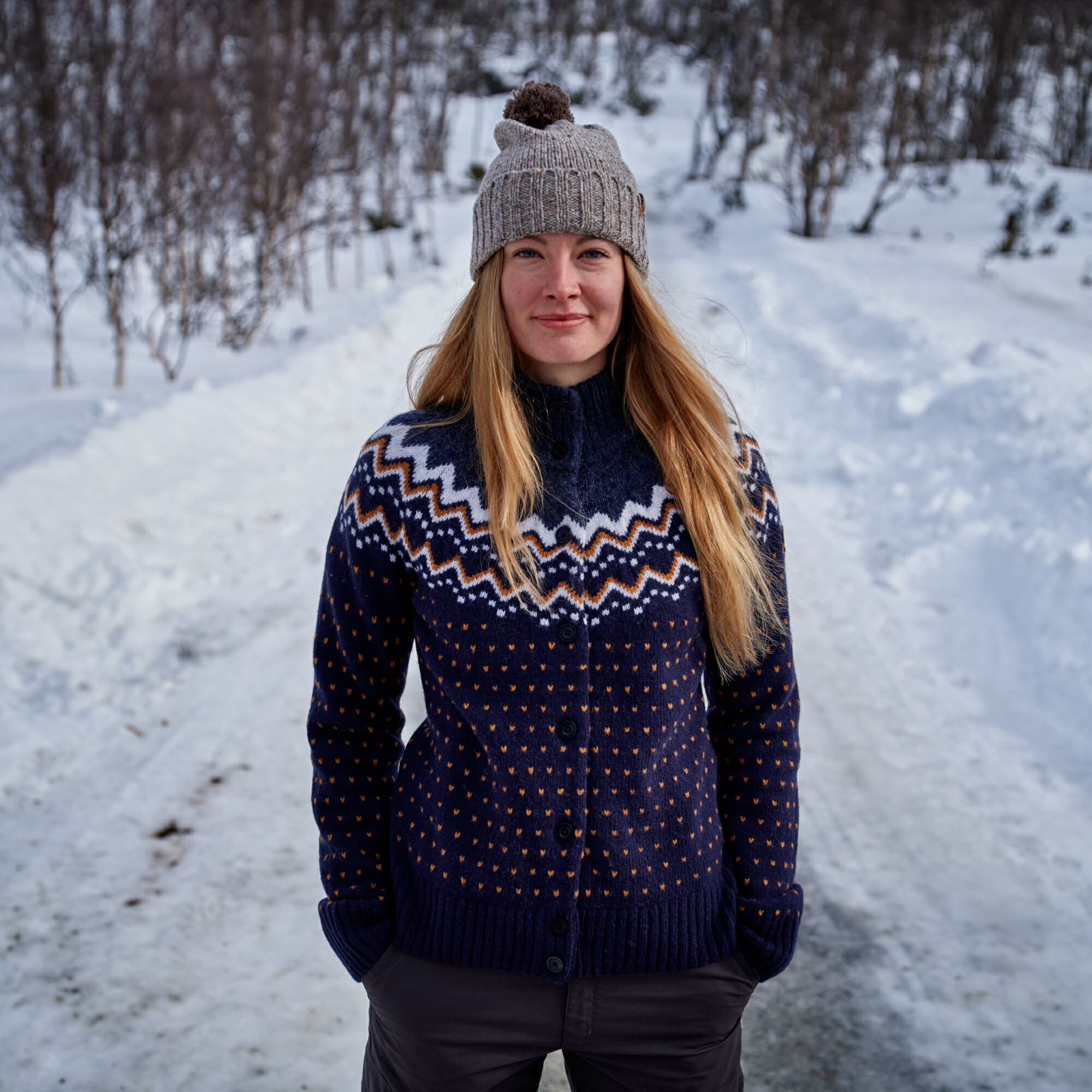 Övik Knit Cardigan W - Image 5