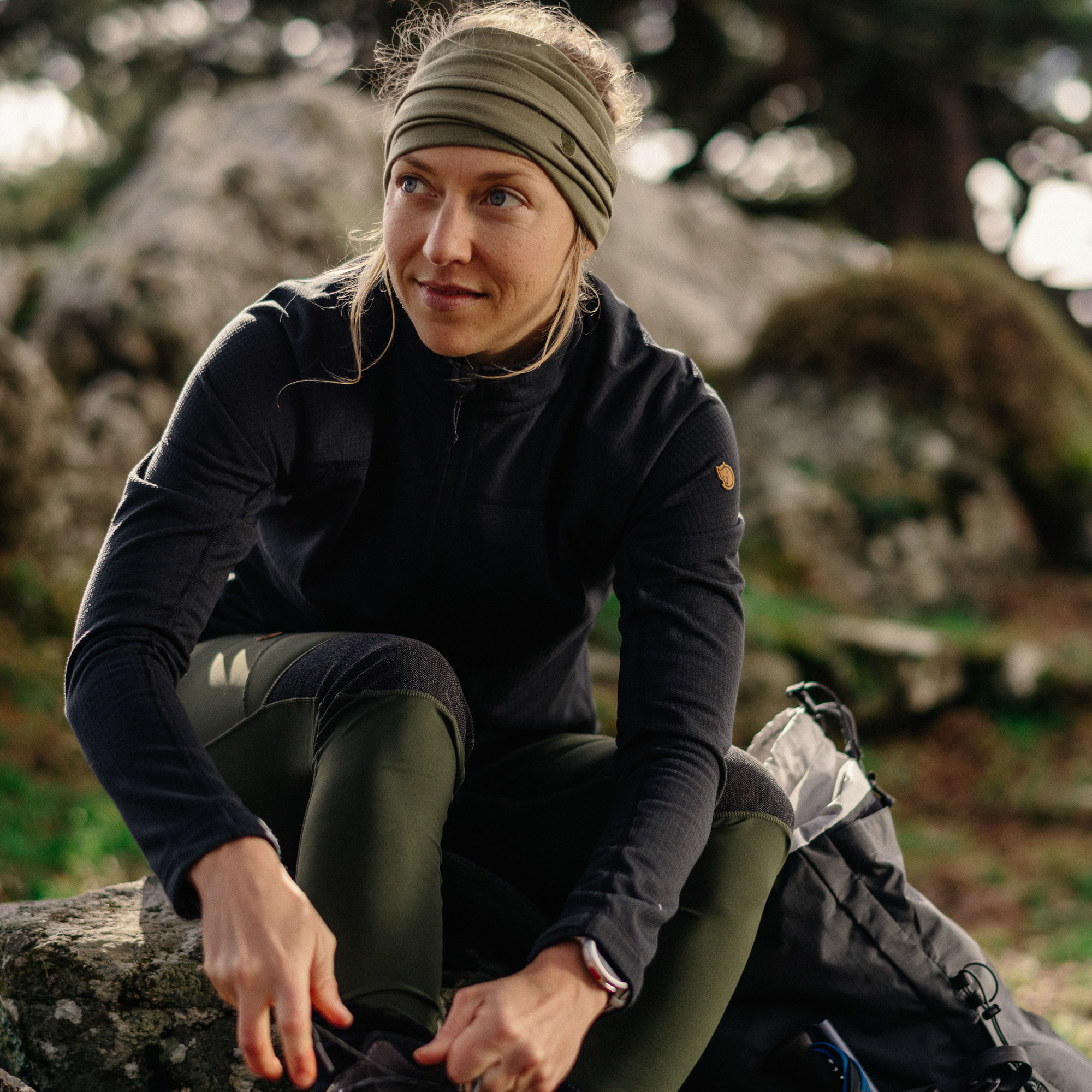 Abisko Lite Fleece Half Zip W - Image 6