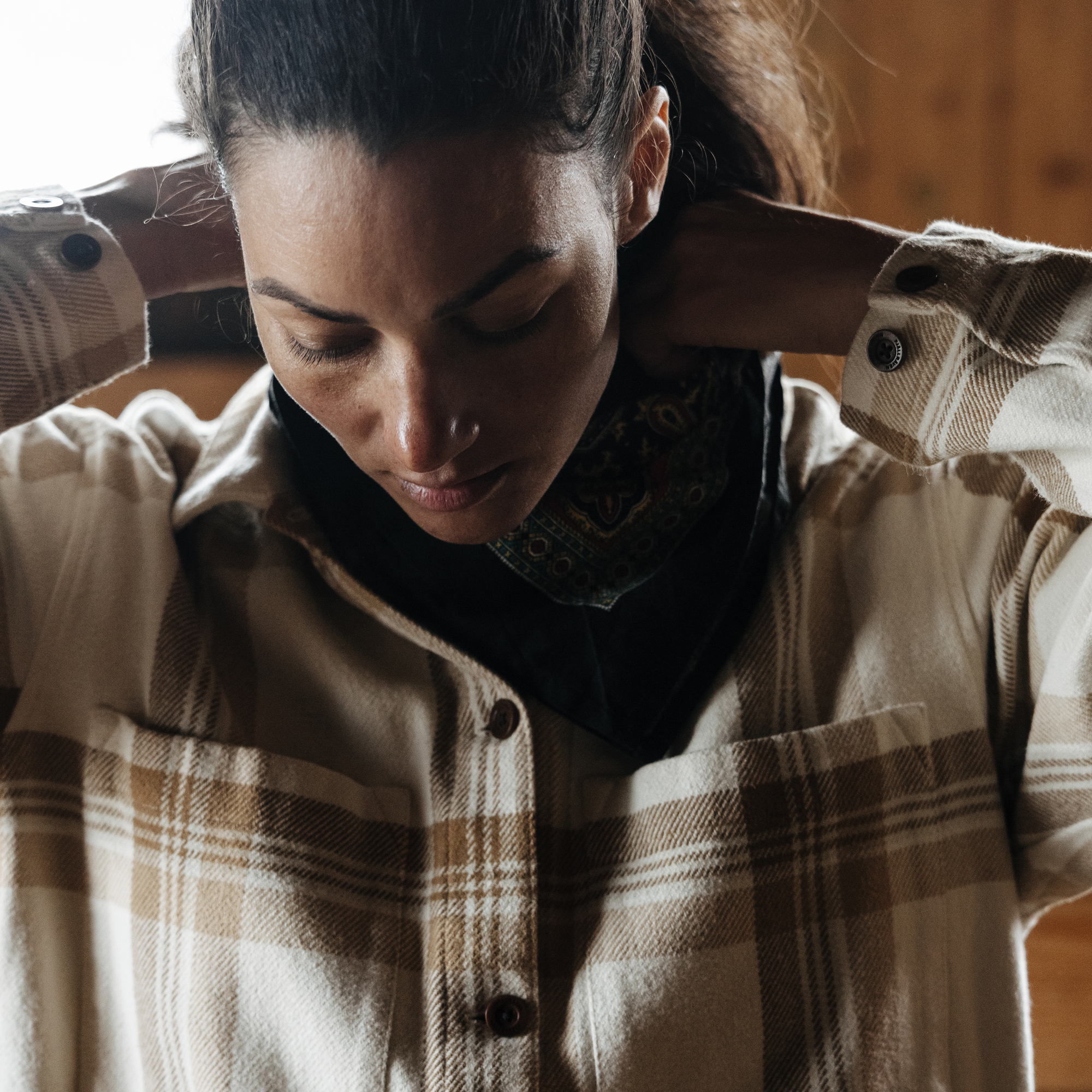 Singi Flannel Overshirt W - Image 8