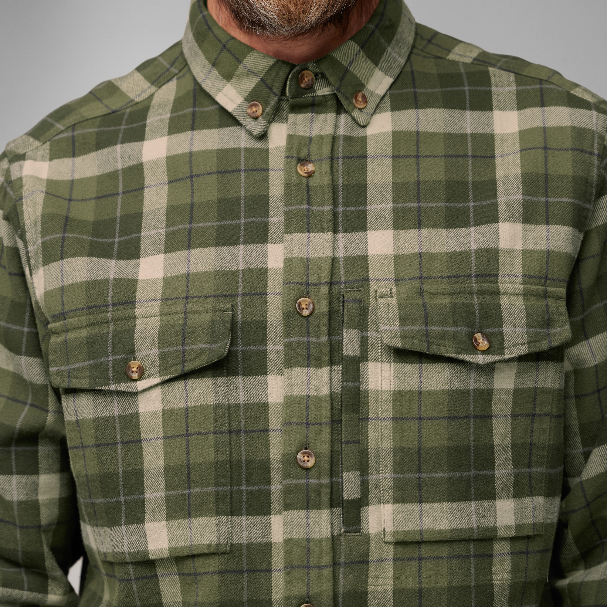 Värmland Heavy Flannel Shirt M - Image 4
