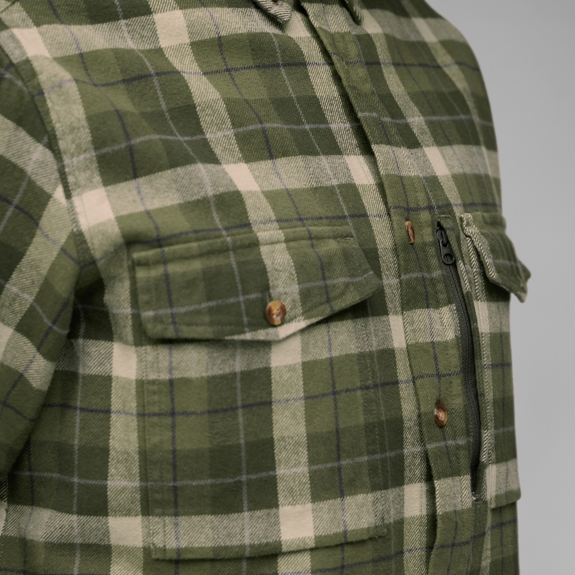 Värmland Heavy Flannel Shirt M - Image 5
